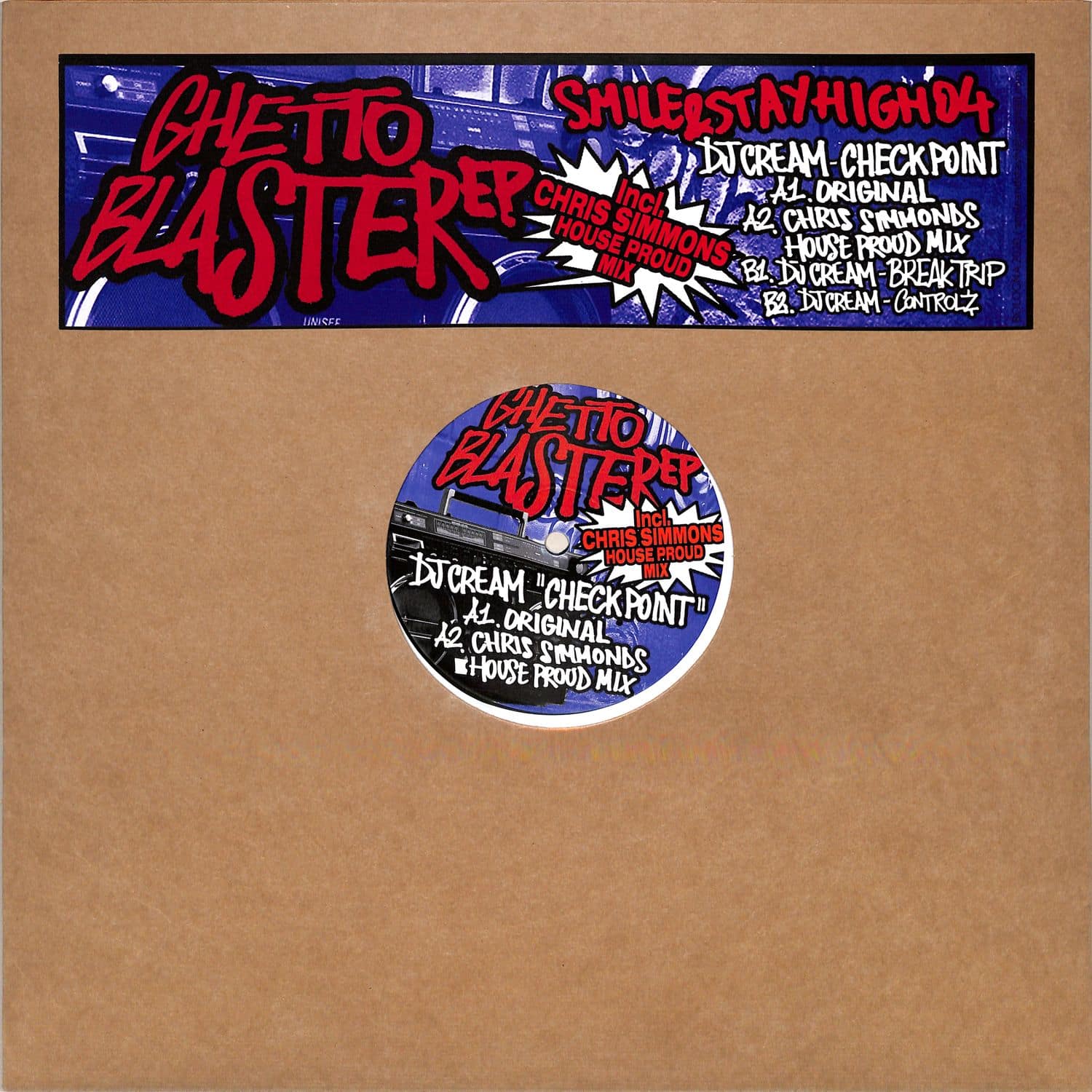 DJ Cream - GHETTO BLASTER EP