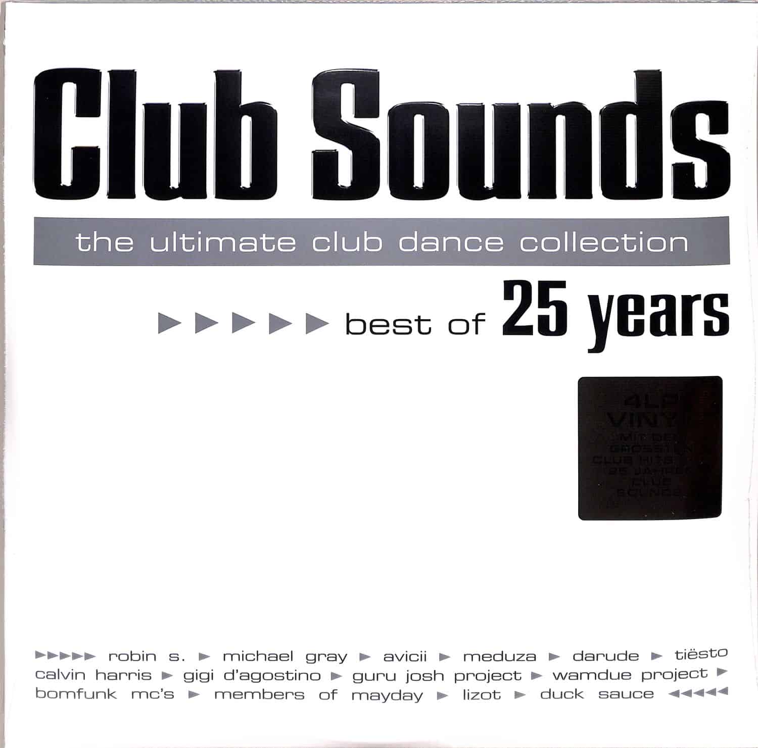 Various Artists - CLUB SOUNDS - BEST OF 25 YEARS 