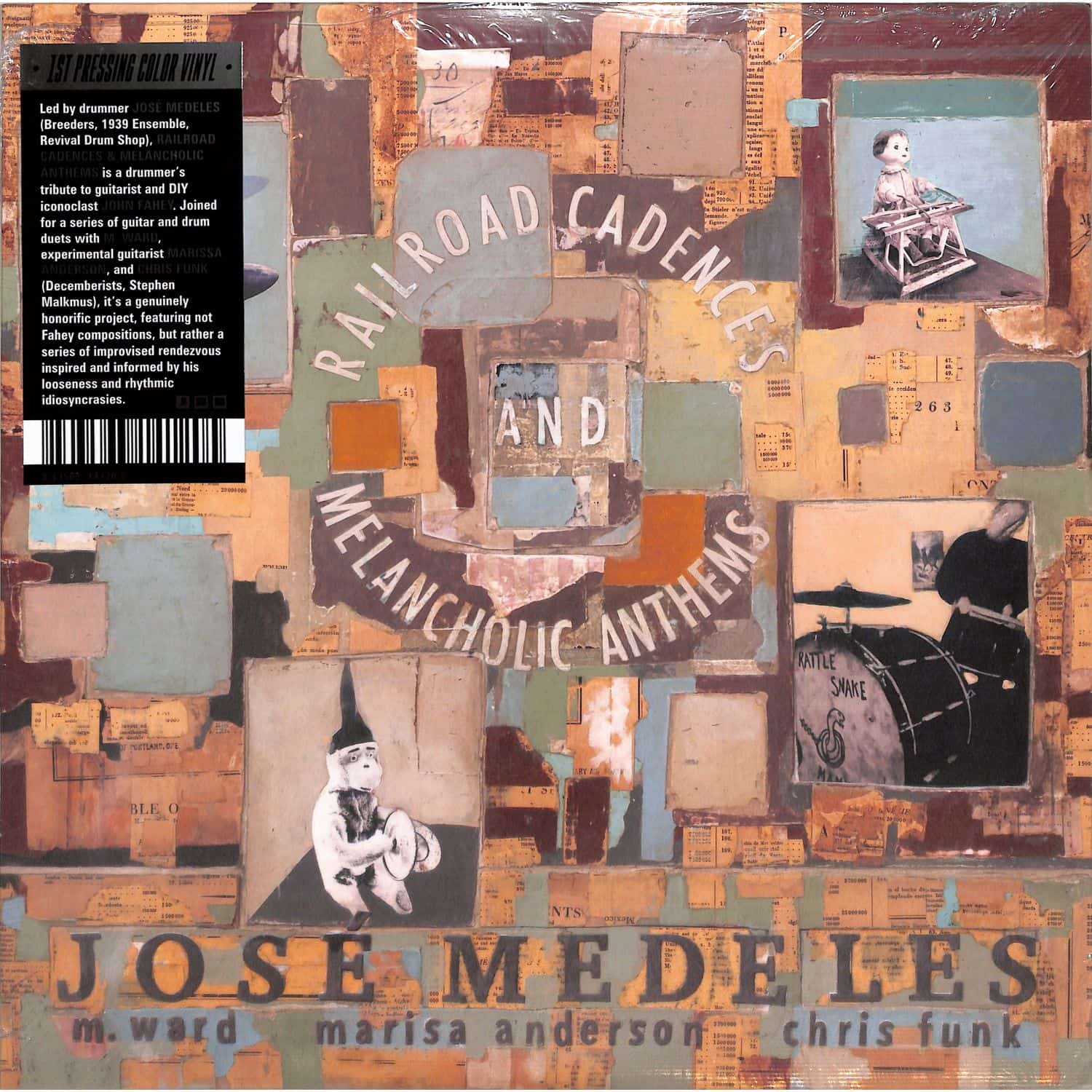 Jose Medeles - RAILROAD CADENCES & MELANCHOLIC ANTHEMS 