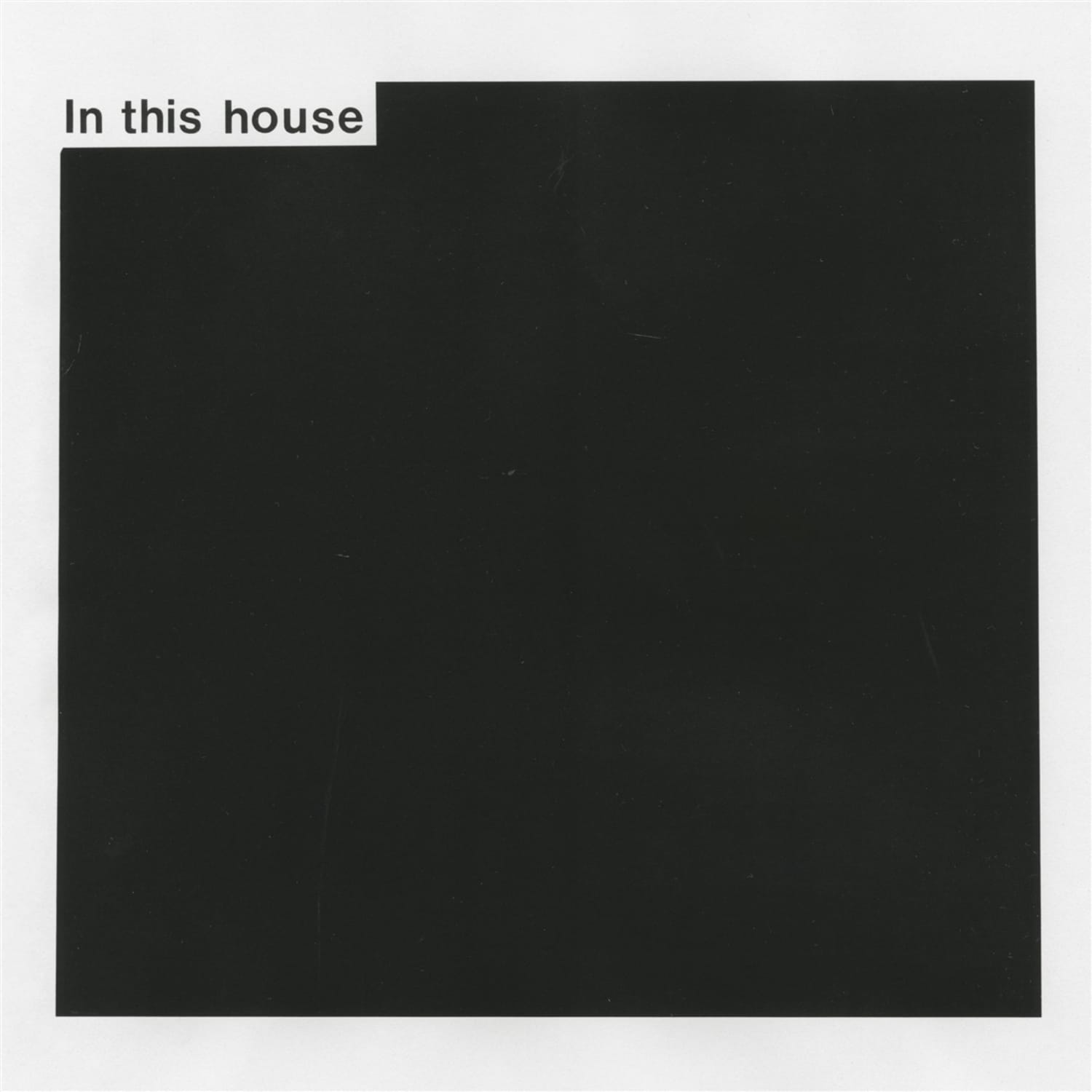 Lewsberg - IN THIS HOUSE 
