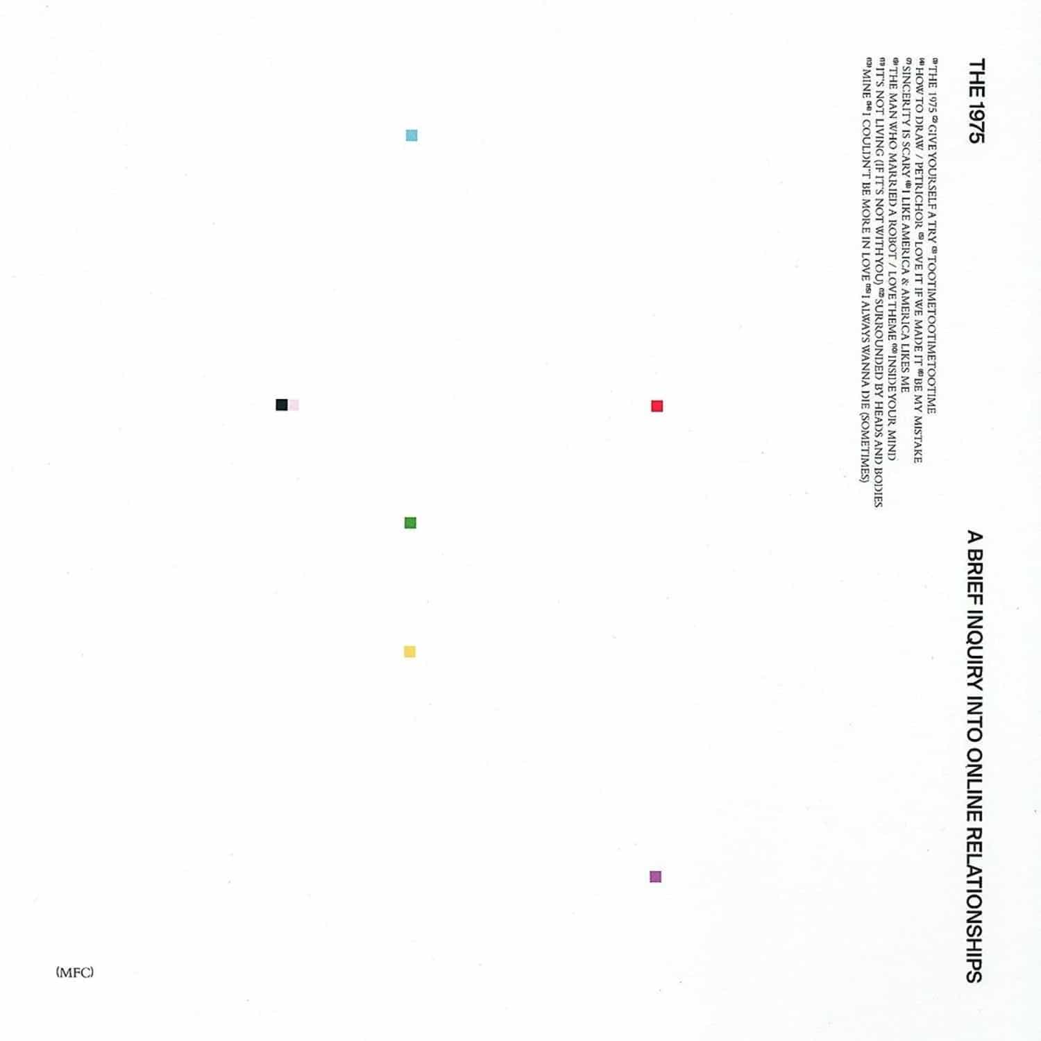The 1975 - A BRIEF INQUIRY INTO ONLINE RELATIONSHIPS 