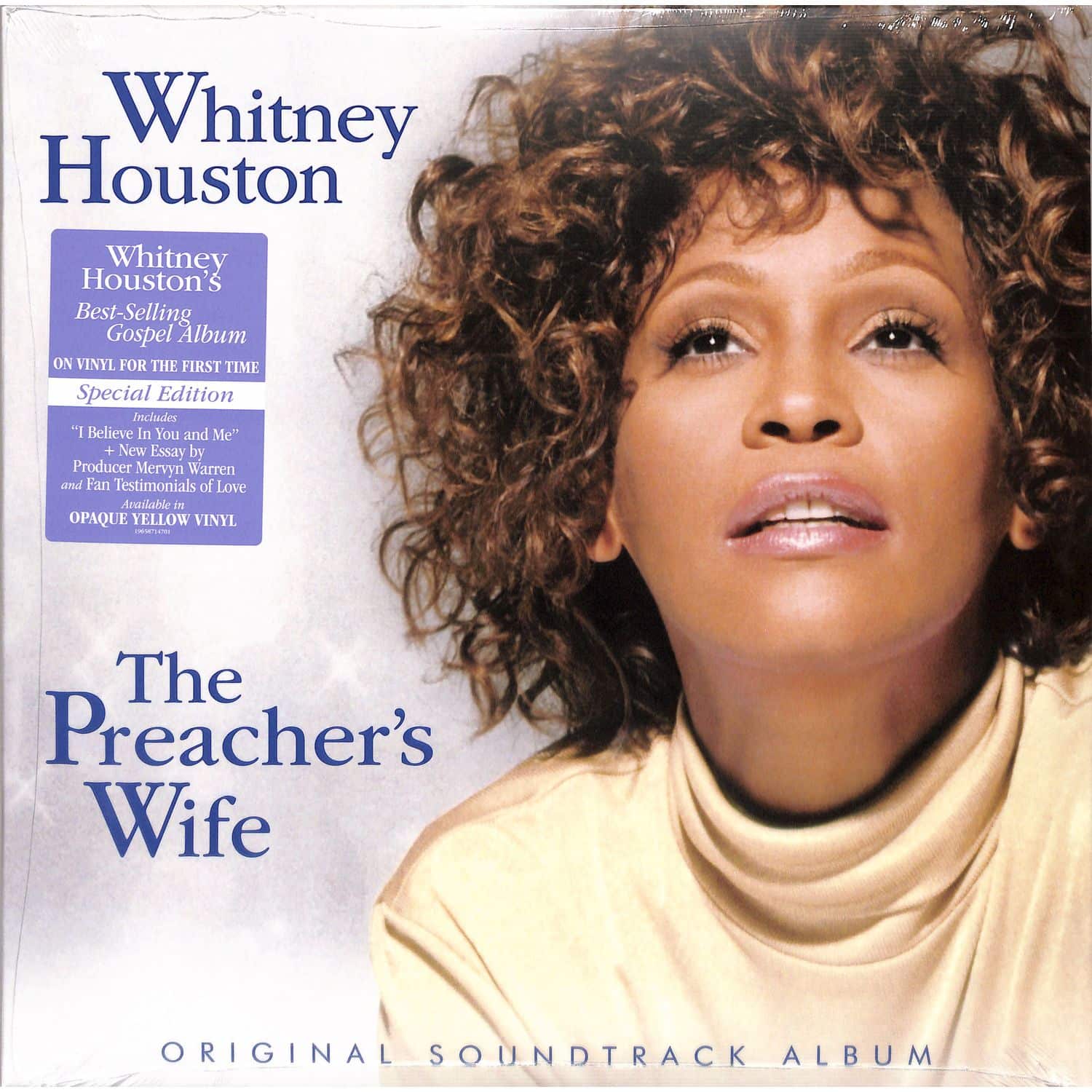 Whitney Houston - THE PREACHERS WIFE - OST / COLOURED VINYL 