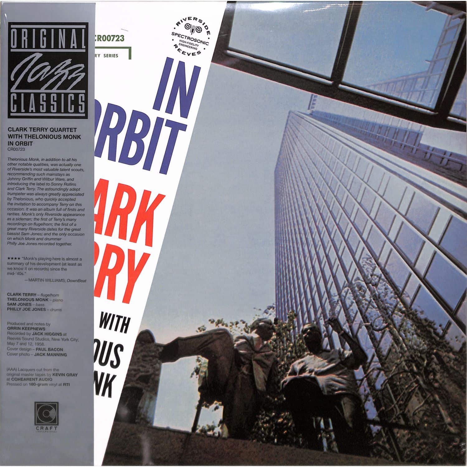 Clark Quartet Terry & Thelonious Monk - IN ORBIT 