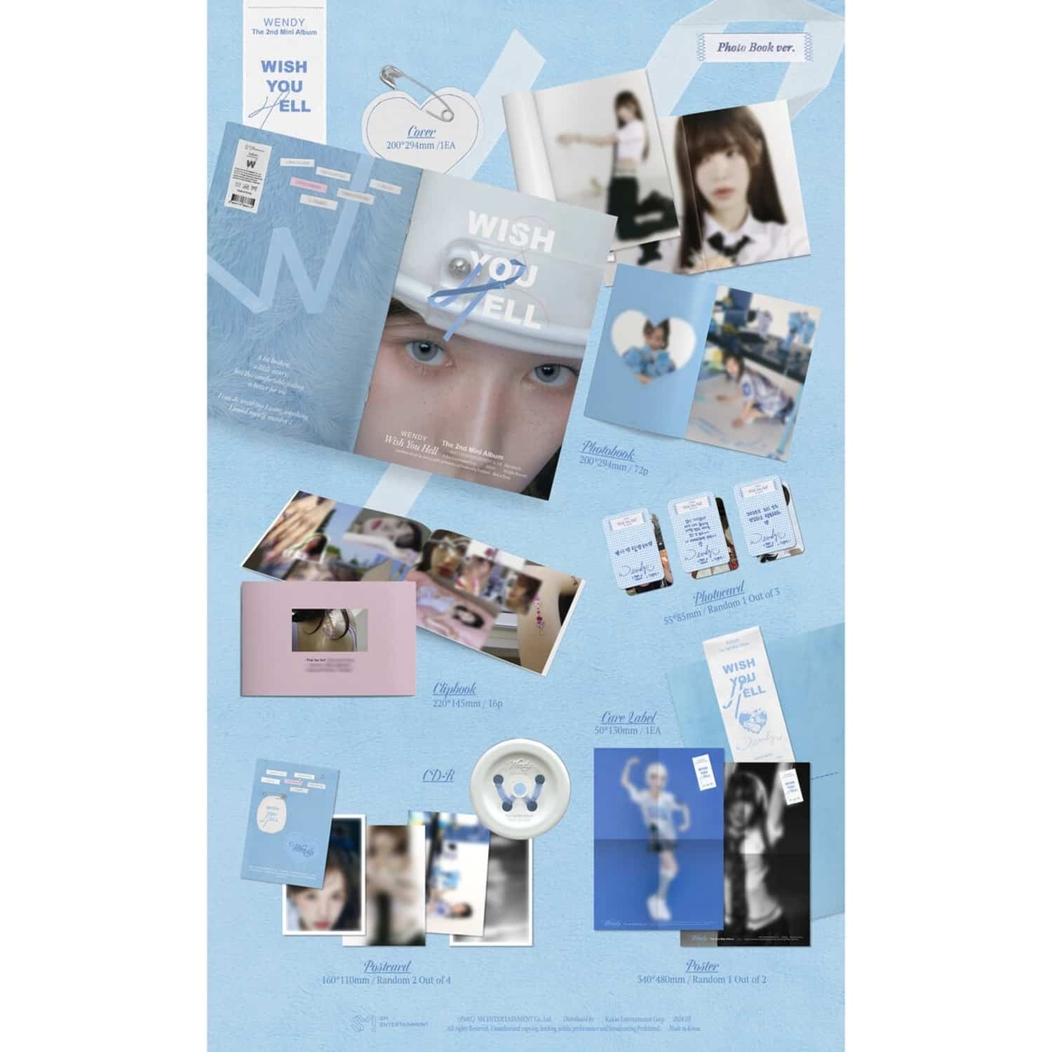 Wendy - THE 2ND MINI ALBUM WISH YOU HELL 