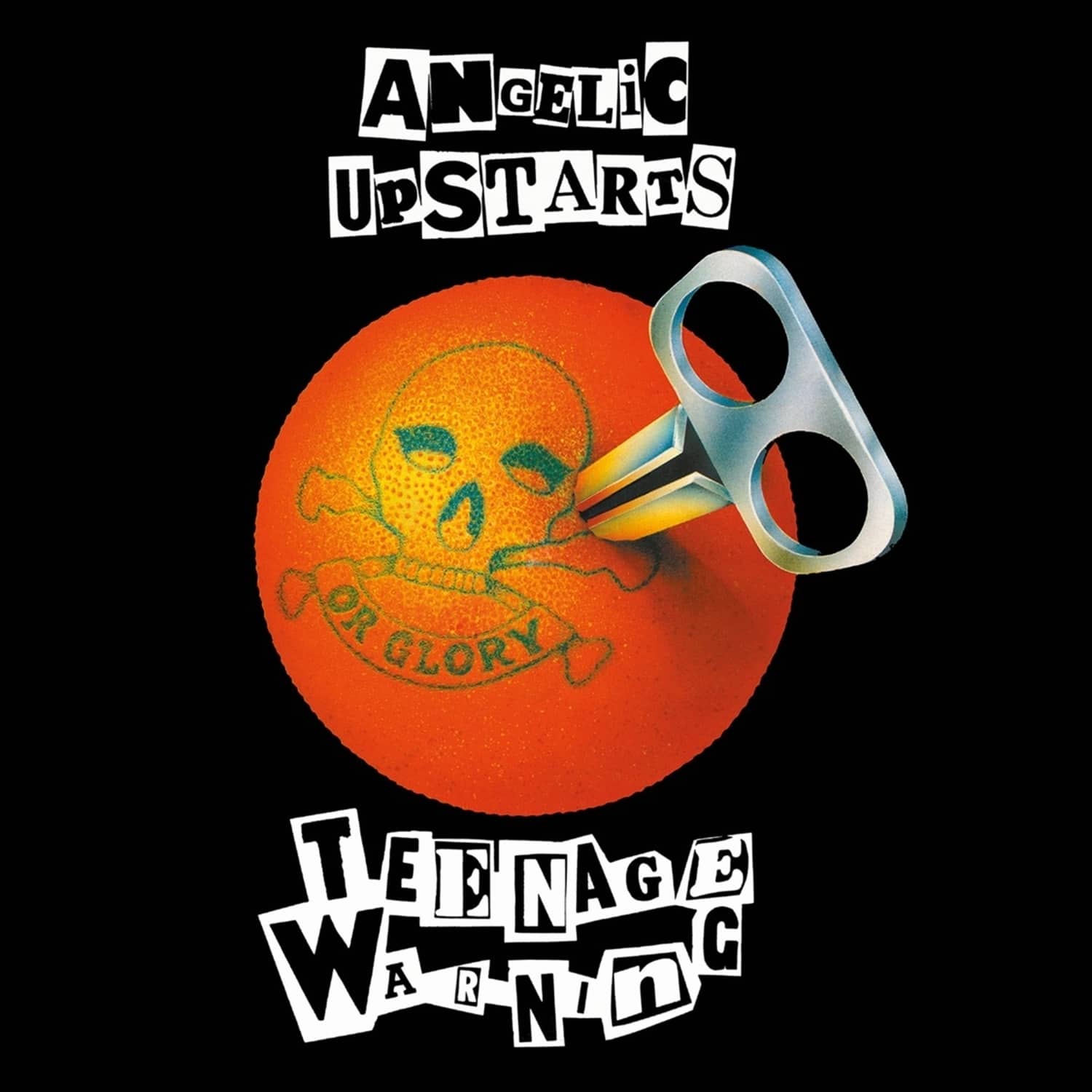 Angelic Upstarts - TEENAGE WARNING - GATEFOLD ORNAGE VINYL EDITION 