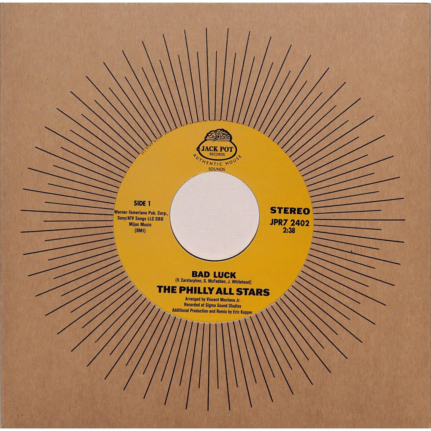 Philly All Stars - BAD LUCK 