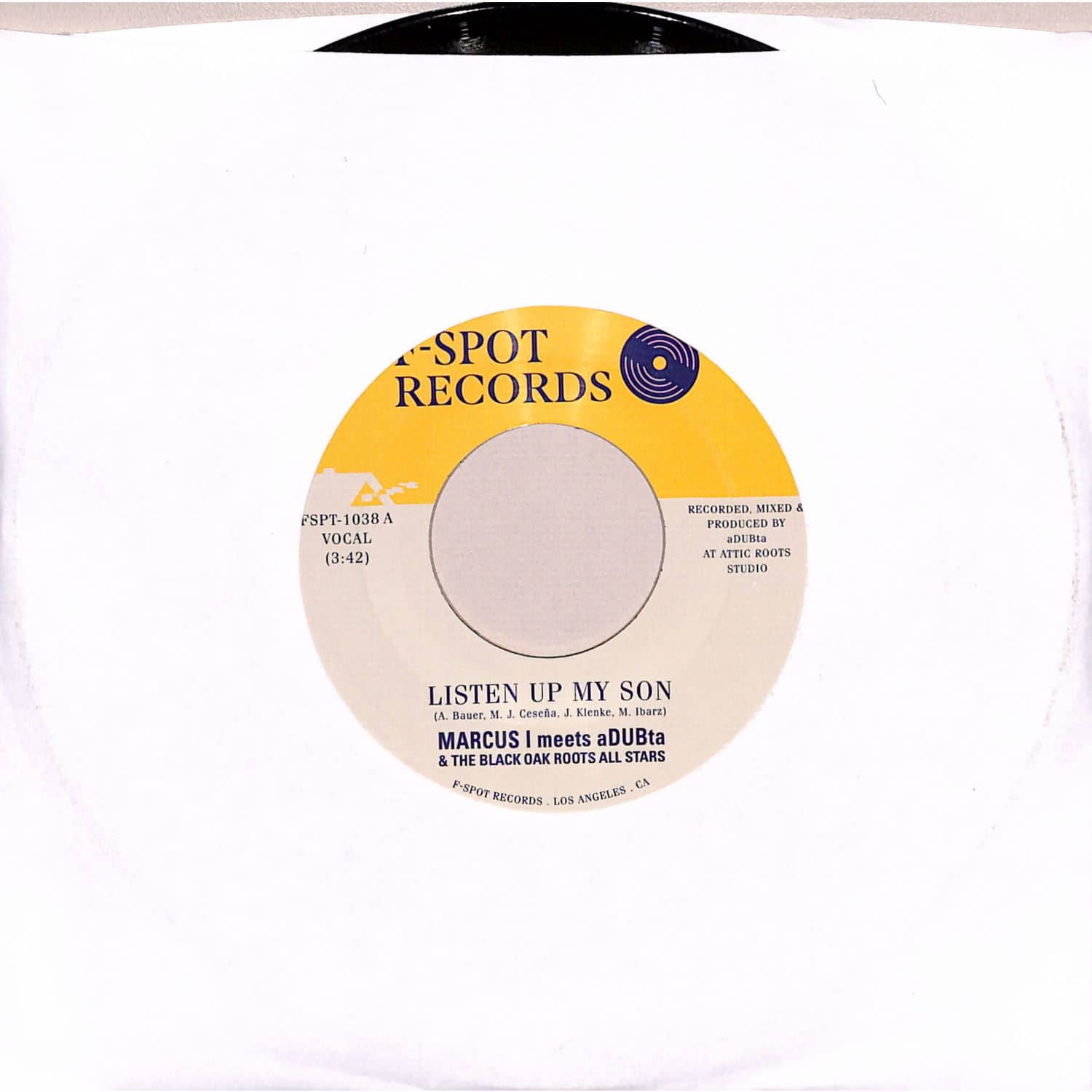 Marcus I Meets aDUBta & The Black Oak Roots Allstars - LISTEN UP MY SON 