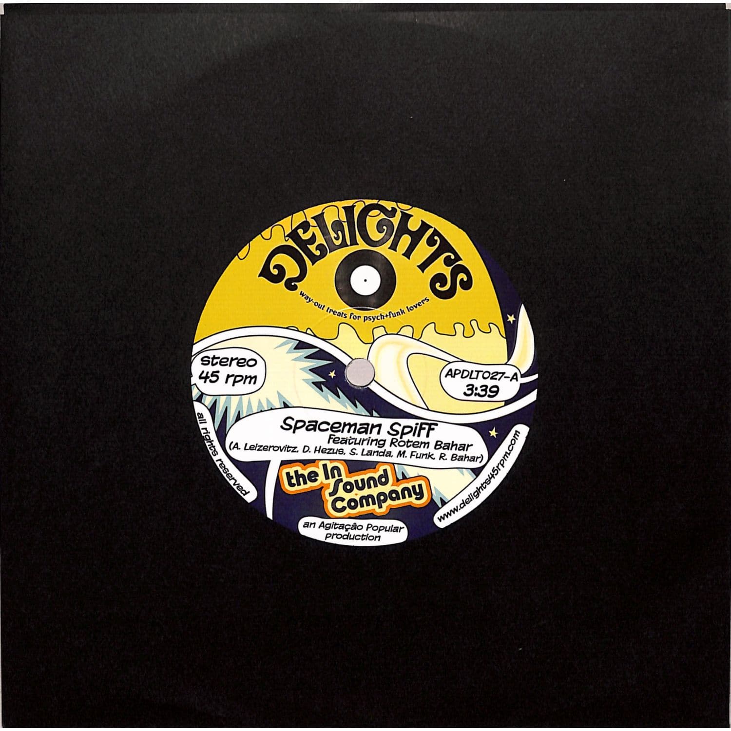 The In Sound Company - SPACEMAN SPIFF/STUNT DOUBLE 