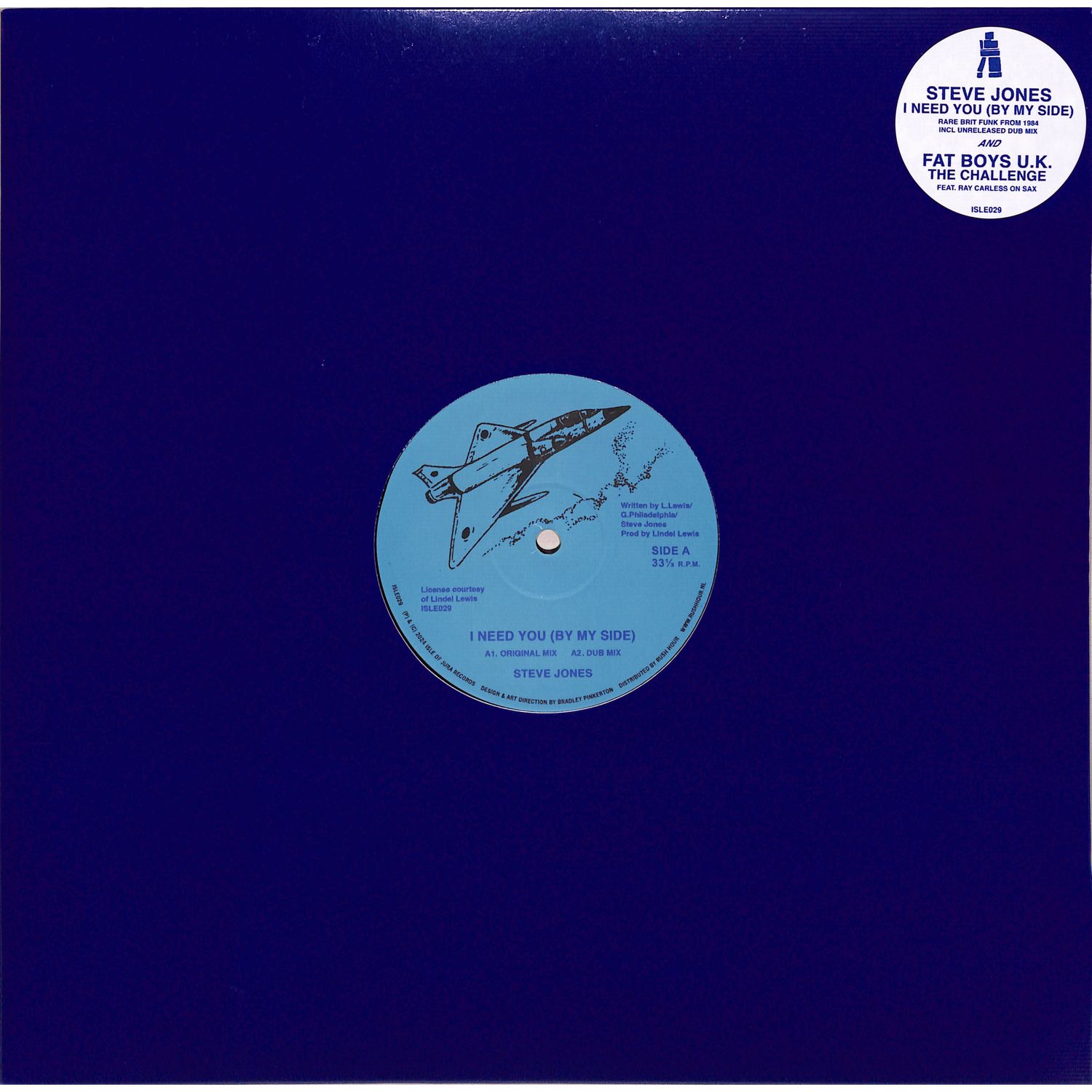 Steve Jones / Fatboys U.K. - I NEED YOU 