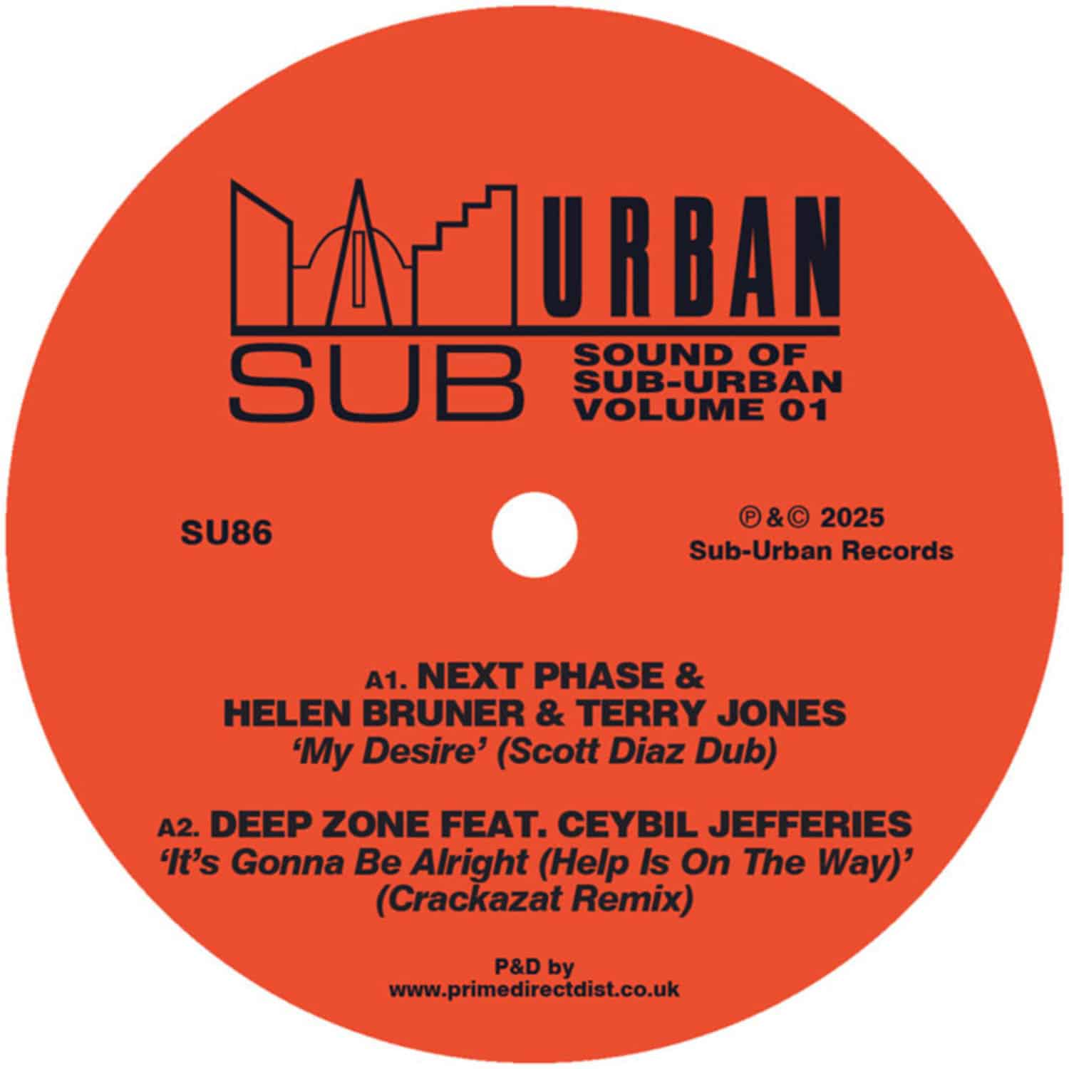 Various Artists - THE SOUND OF SUB-URBAN VOLUME 1