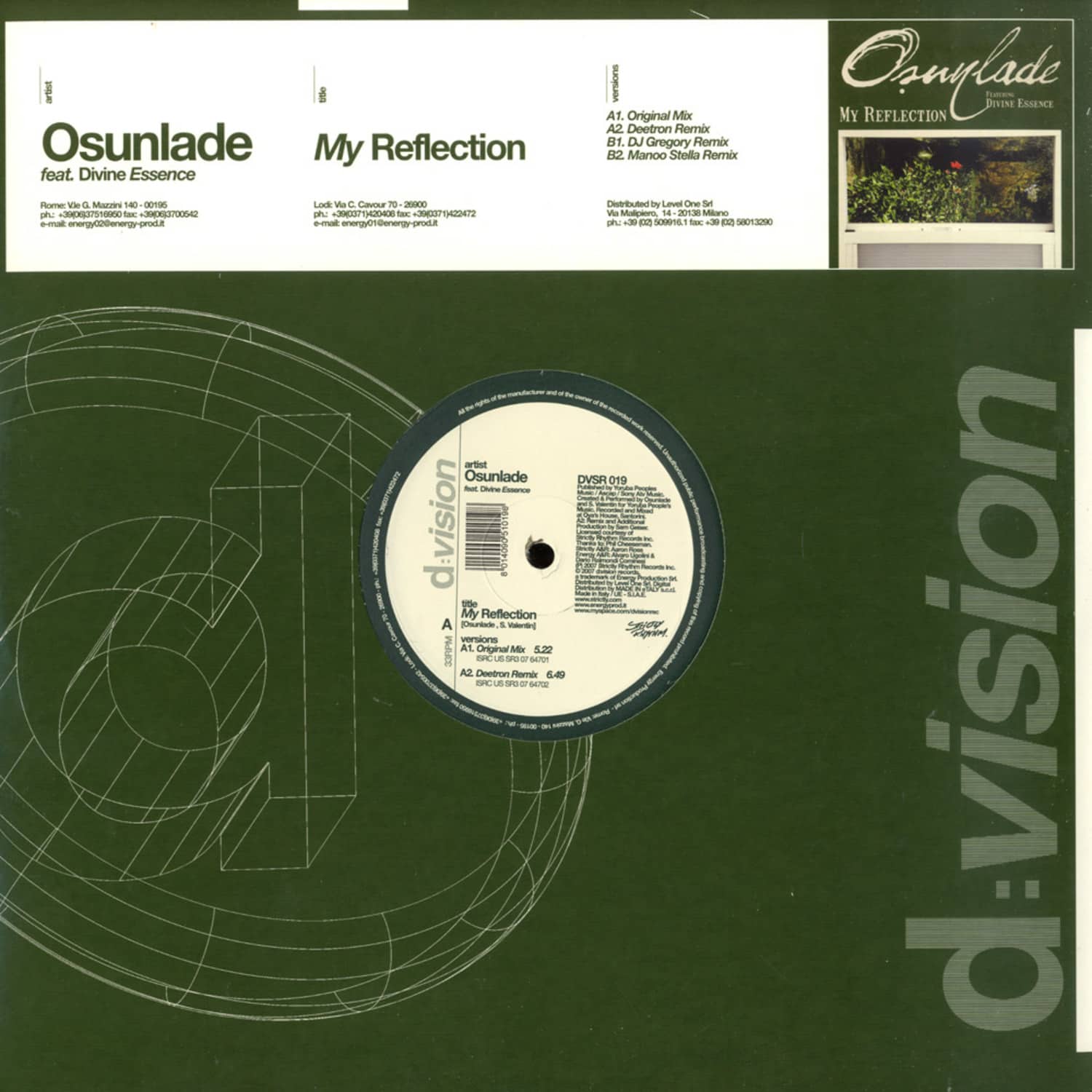 Osunlade Feat. Divine Essence - MY REFLECTION