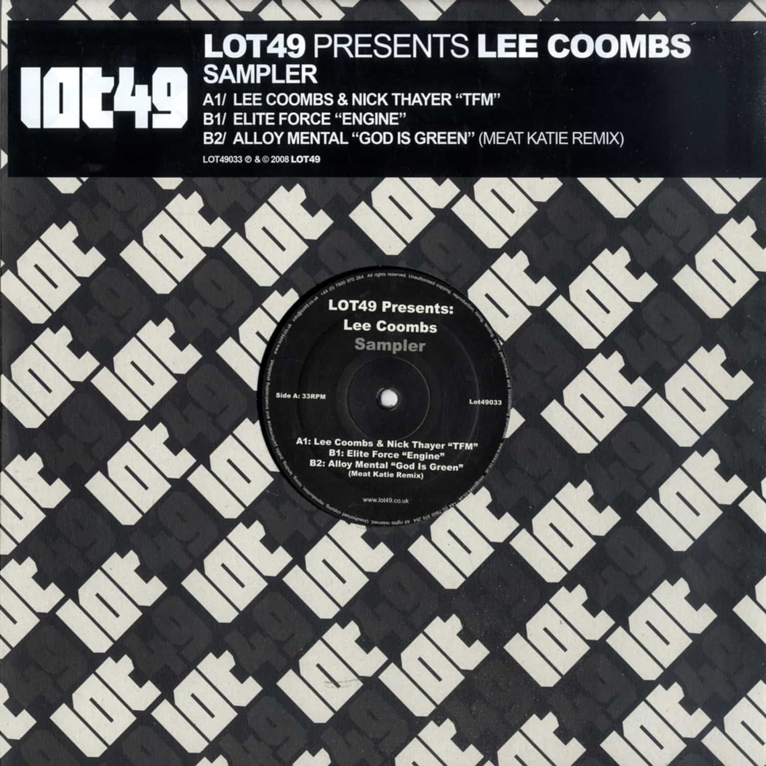 Lee Coombs / Elite Force / Alloy Mental - TFM / ENGINE / GOD IS GREEN
