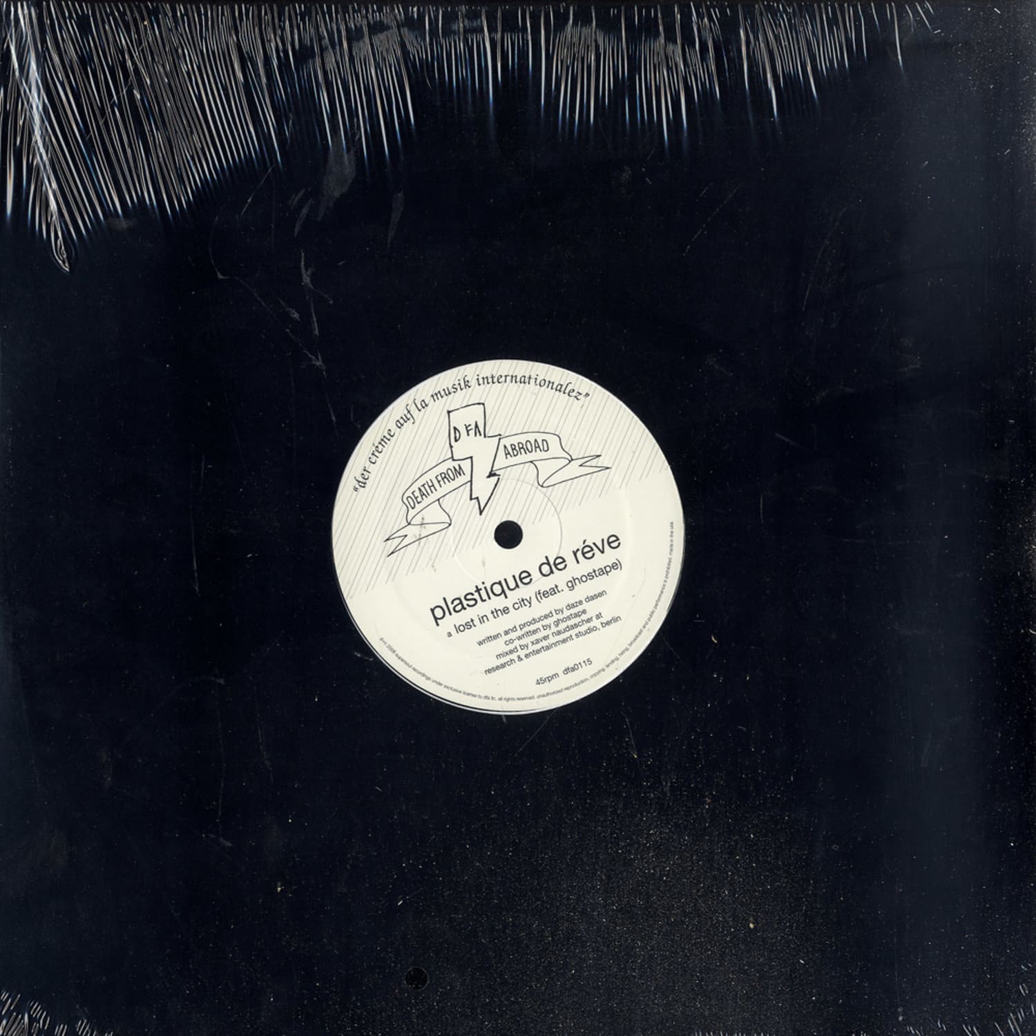 Plastique De Reve - LOST IN THE CITY