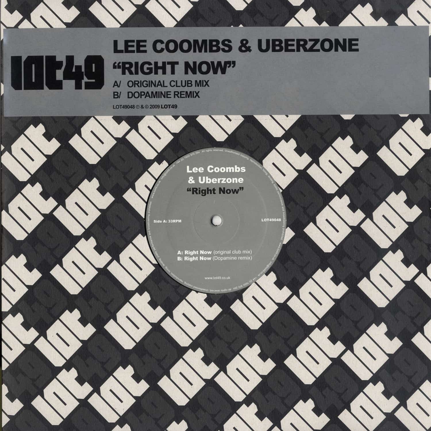Lee Coombs & Uberzone - RIGHT NOW