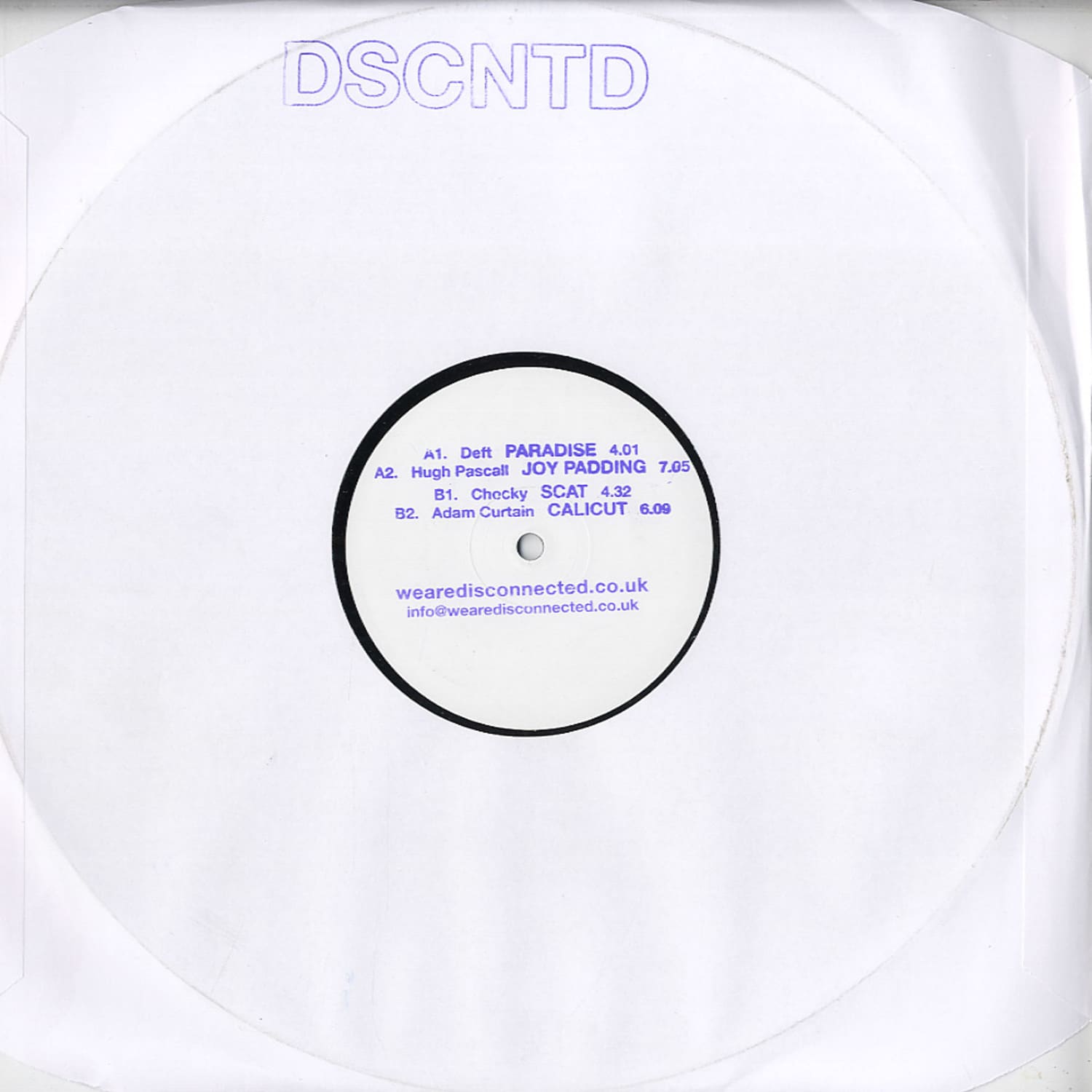 Various Artists - DSCNTD 001 EP