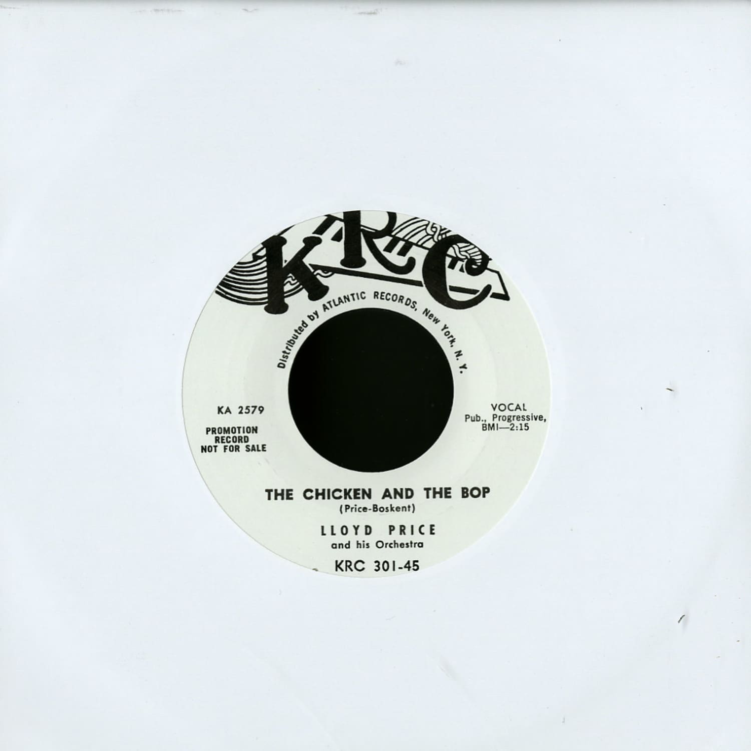 Lloyd Price - SUCH A MESS / THE CHICKEN AND THE BOP 