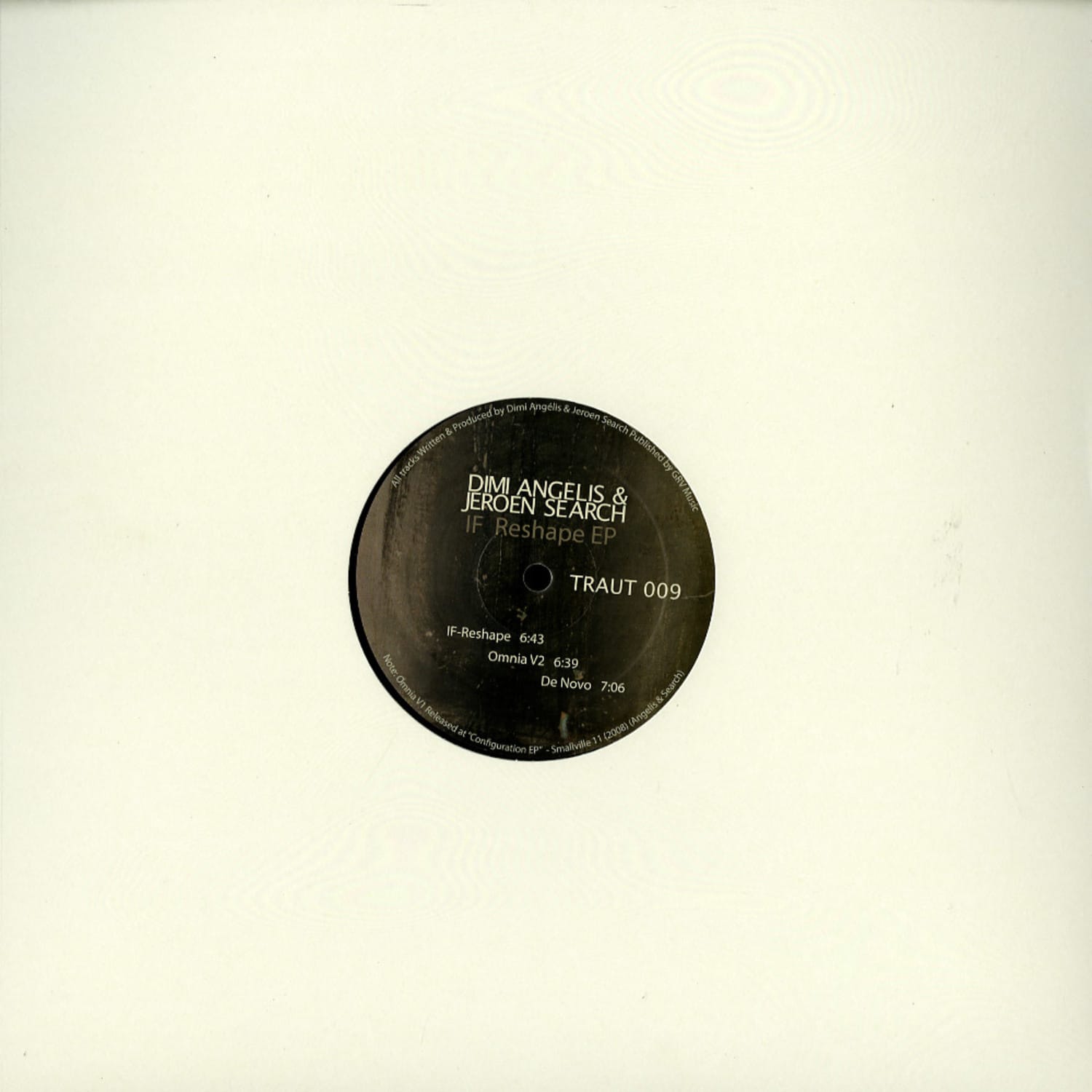 Dimi Angelis & Jeroen Search - IF RESHAPE EP
