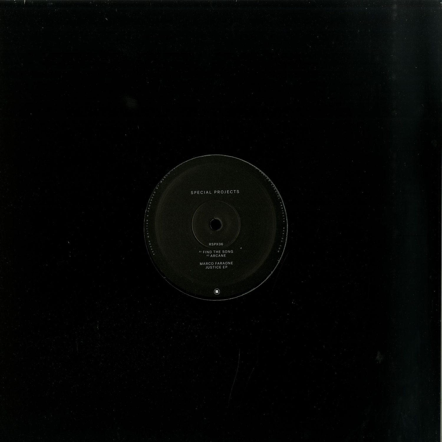 Marco Faraone - JUSTICE EP
