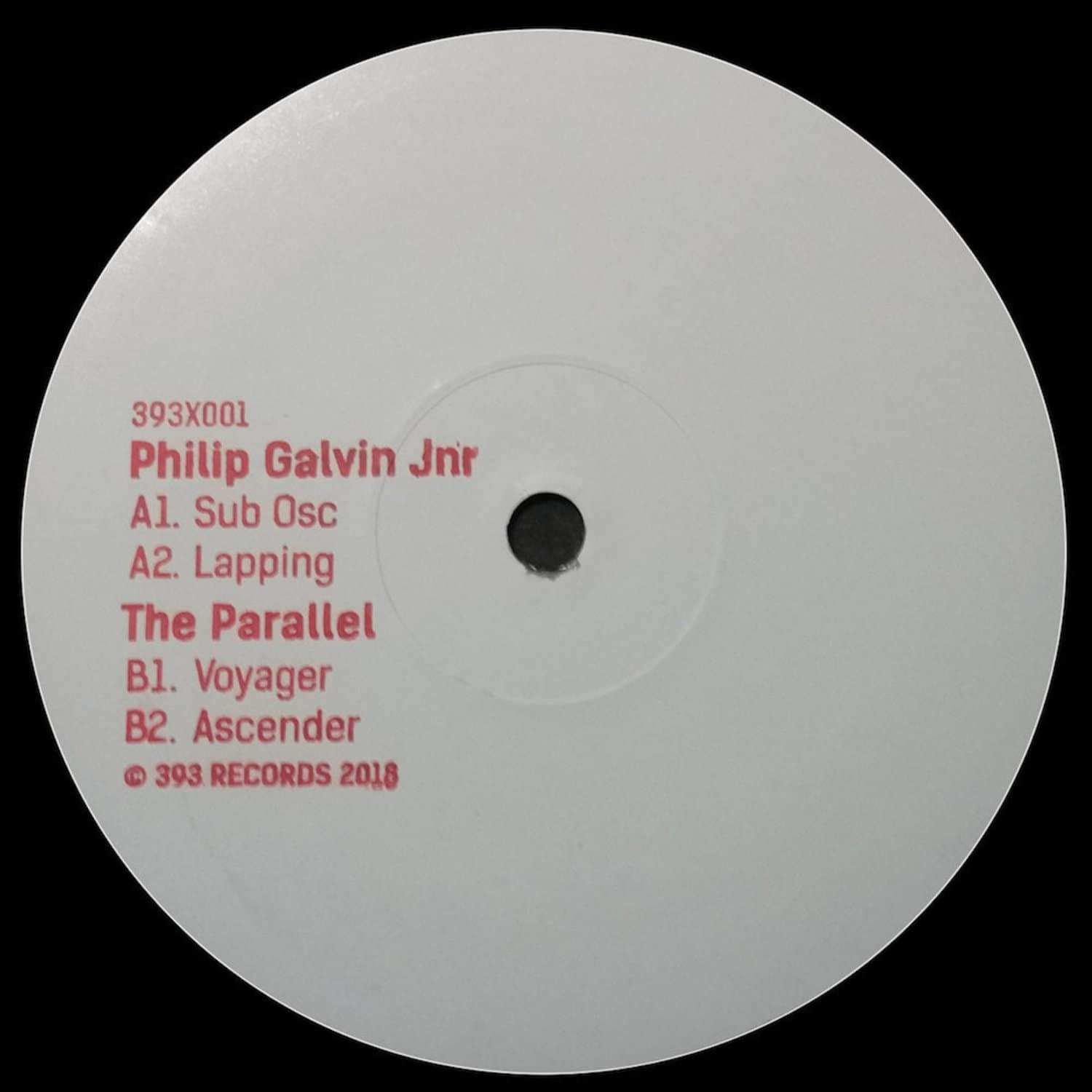 Philip Galvin Jnr & The Parallel - 393X001