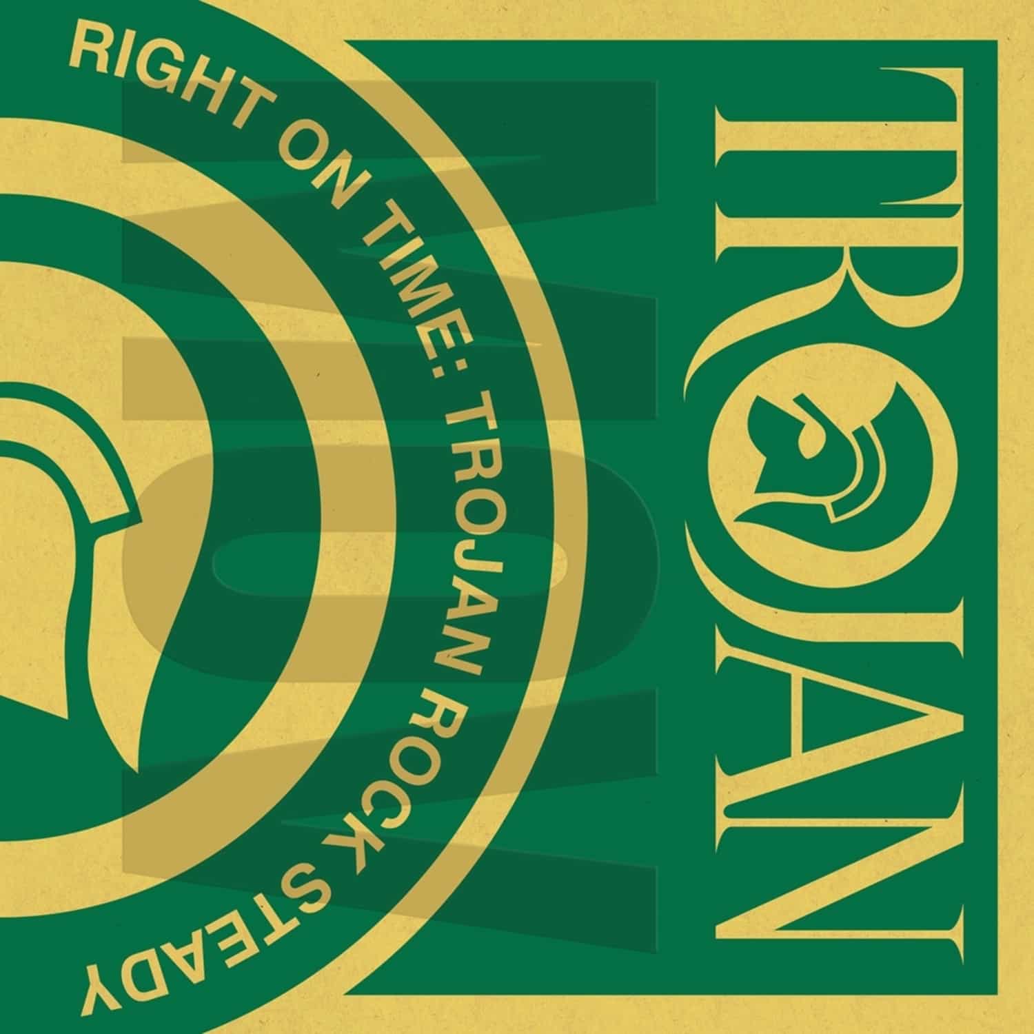 Various - RIGHT ON TIME-TROJAN ROCK STEADY 