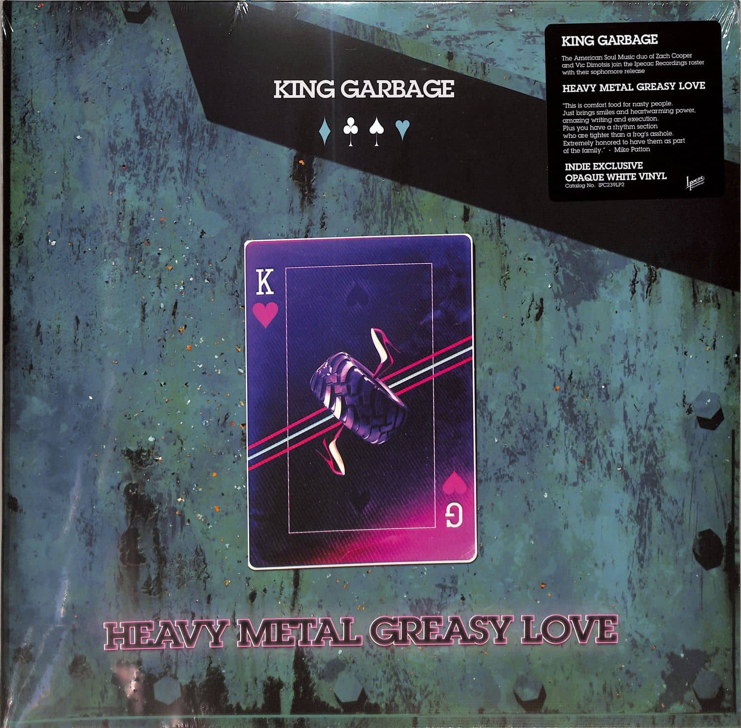 King Garbage - HEAVY METAL GREASY LOVE 