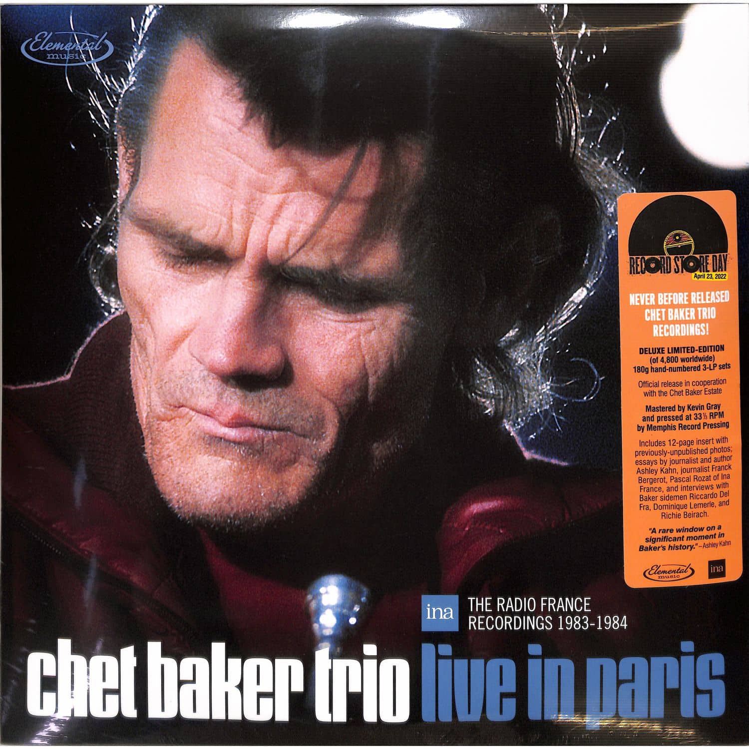 Chet Baker - LIVE IN PARIS 
