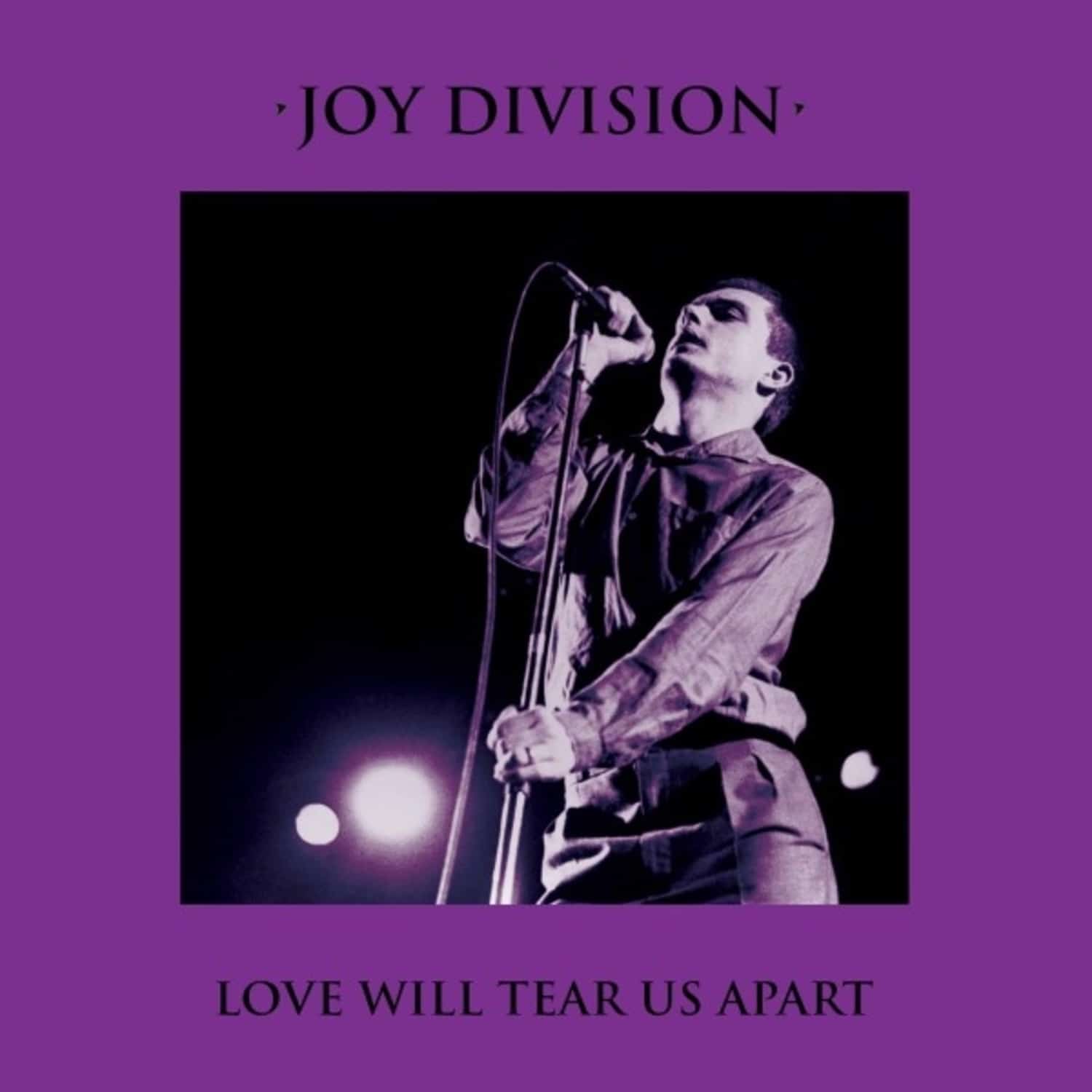 Joy Division - LOVE WILL TEAR US APART PURPLE / BLACK SPLATTER 