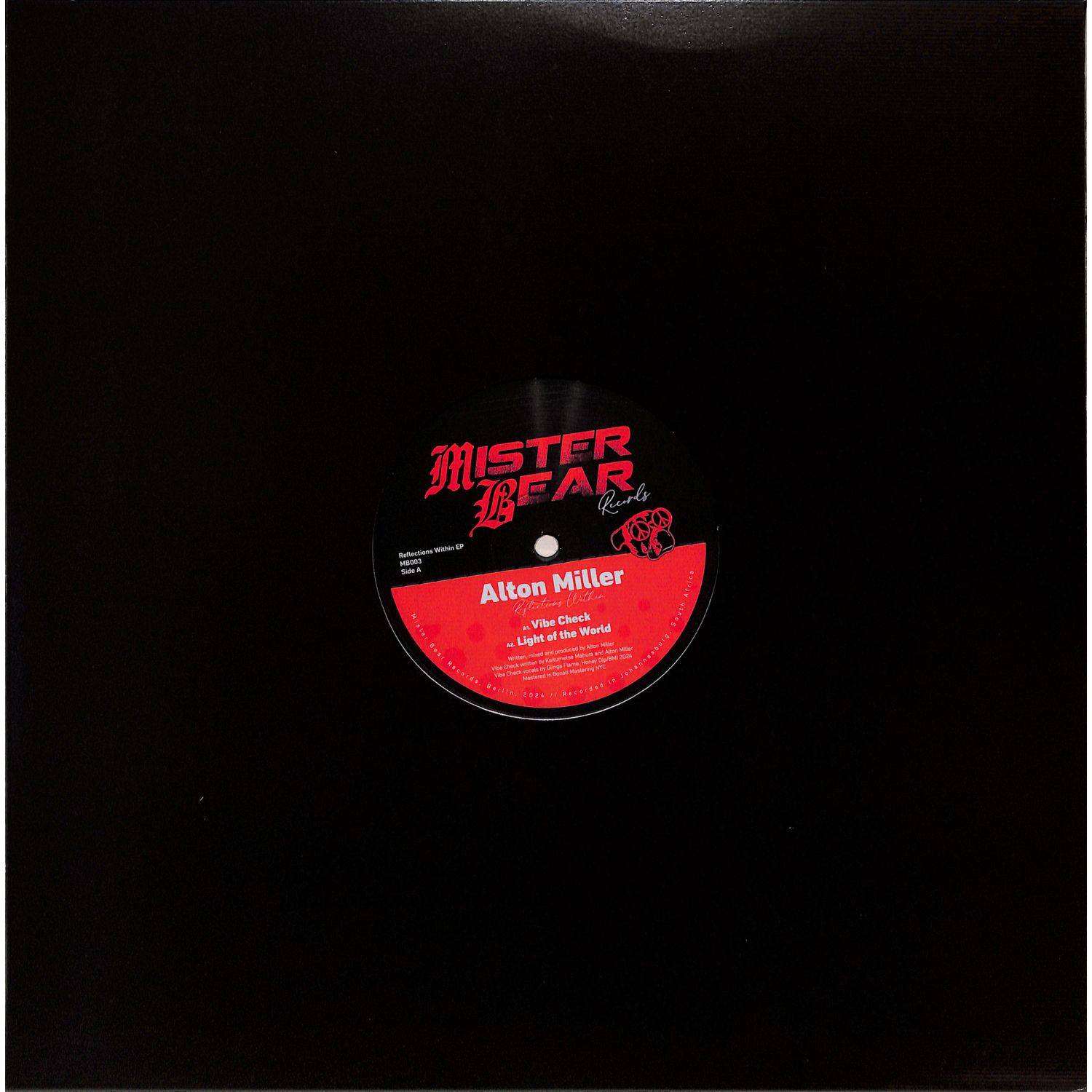 Alton Miller / Reflections Within EP Alton Miller / Reflections Within EP