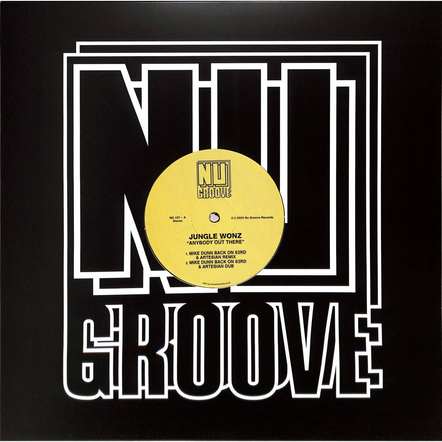 Jungle Wonz - ANYBODY OUT THERE / 20 PACES FROM THE MOON