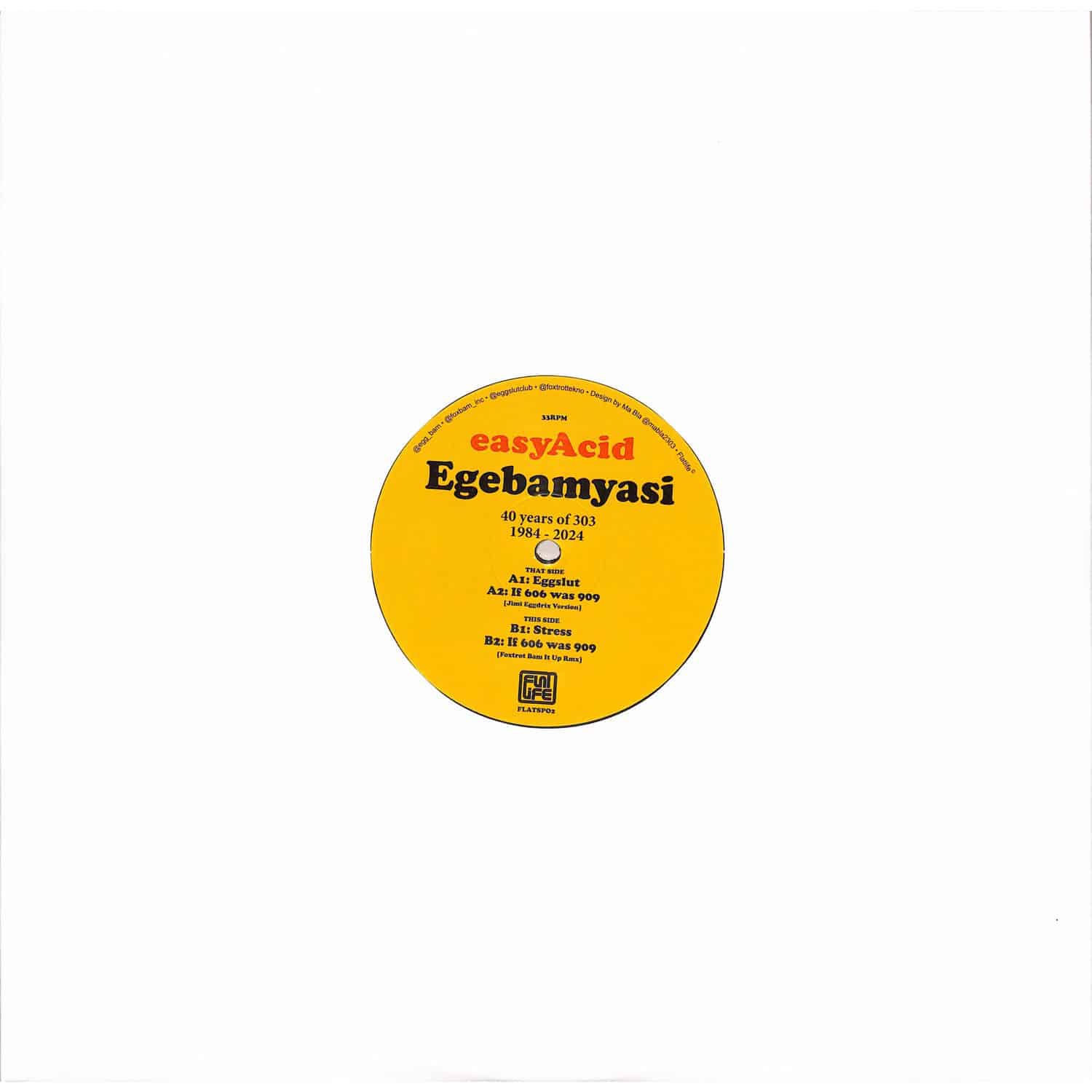 EgeBamYasi - EASY ACID - 40 YEARS OF 303 