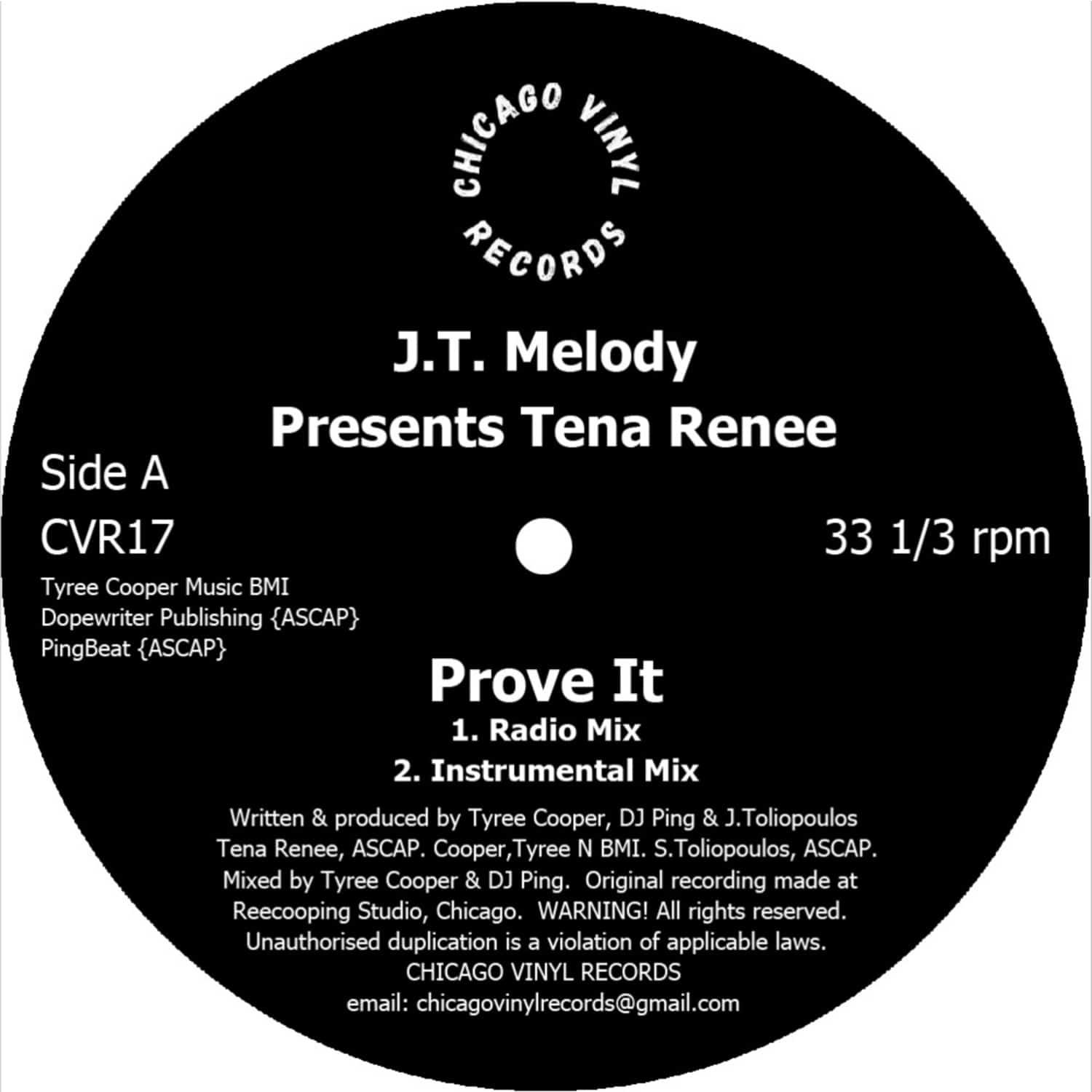 J.T. Melody & Tena Renee - PROVE IT