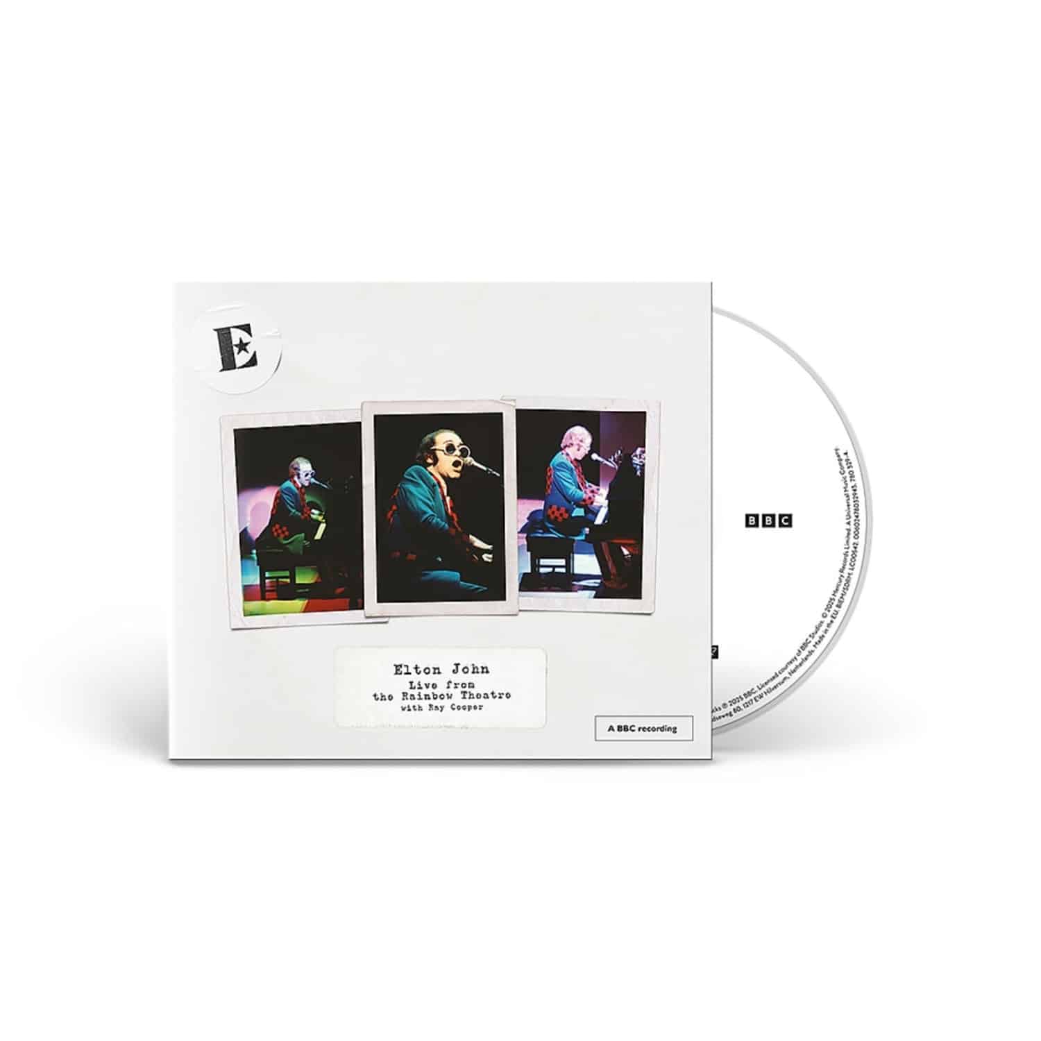 Elton John - LIVE FROM THE RAINBOW THEATRE WITH RAY COOPER 