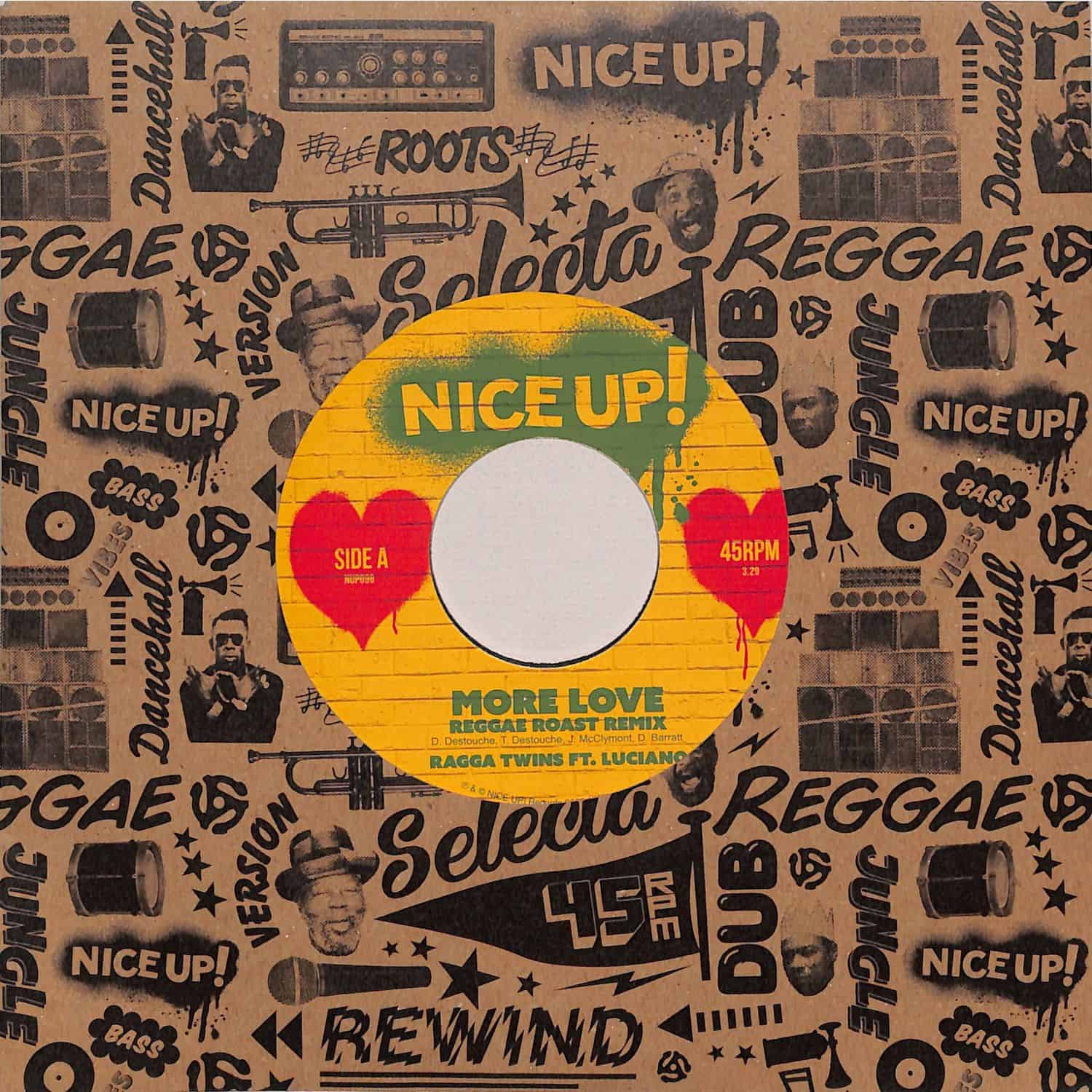 Ragga Twins & Luciano - MORE LOVE / REGGAE ROAST REMIX 