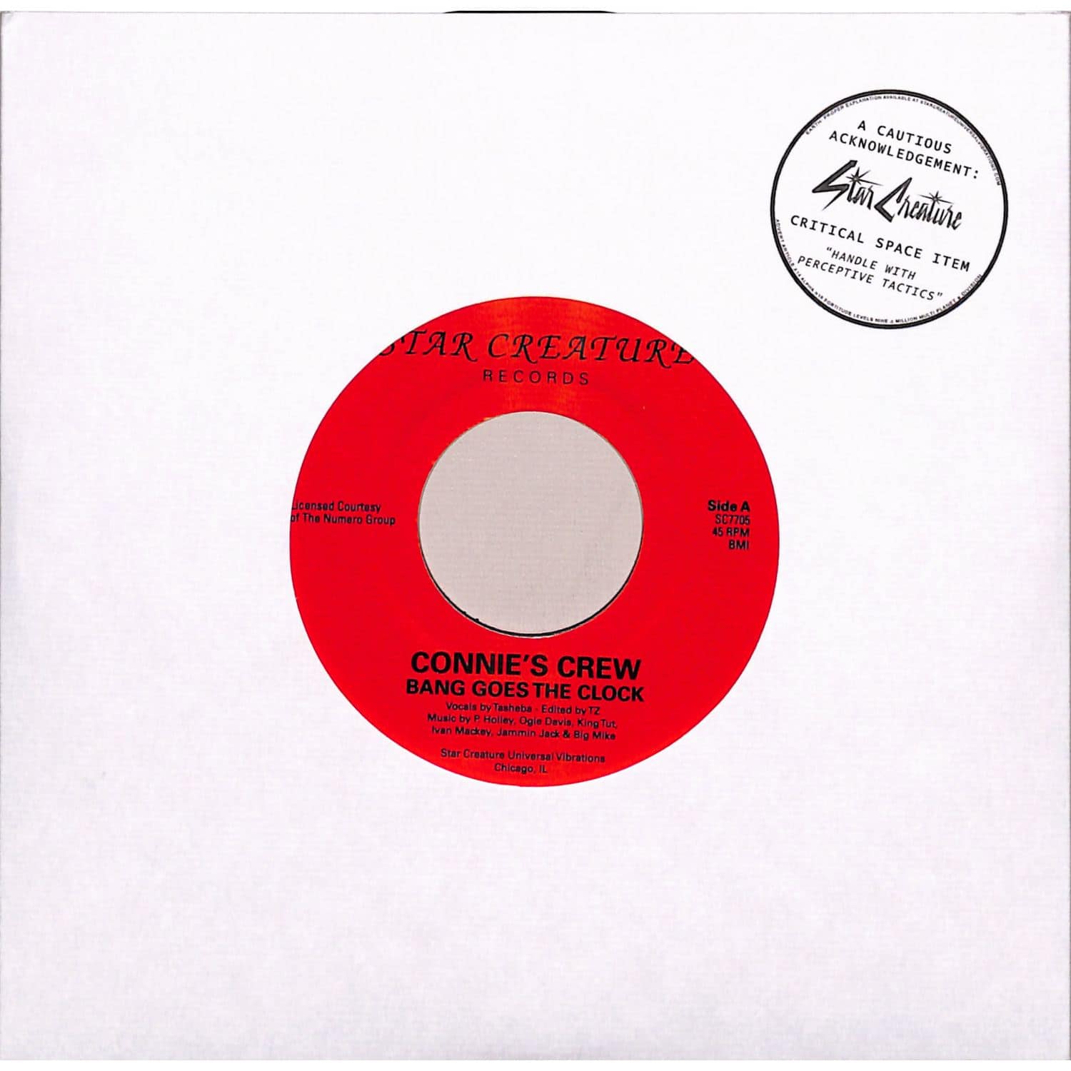 Connies Crew & King Tut - BANG GOES THE CLOCK / POWER OF TUT