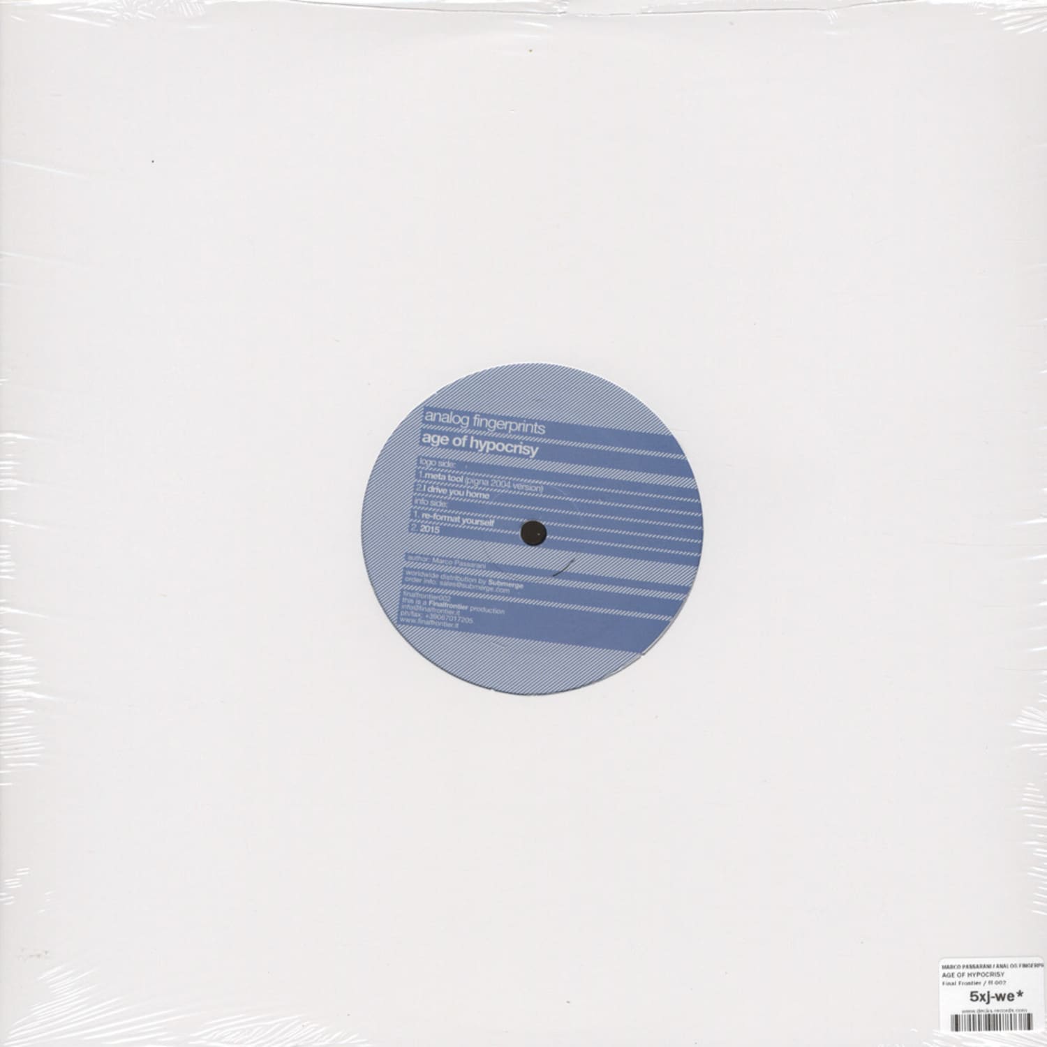 Marco Passarani / Analog Fingerprints - AGE OF HYPOCRISY