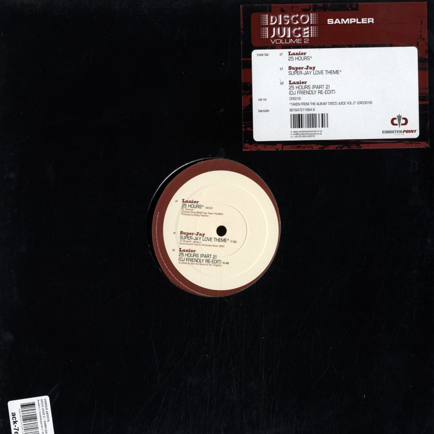 Various Artists - DISCO JUICE 2 / SAMPLER