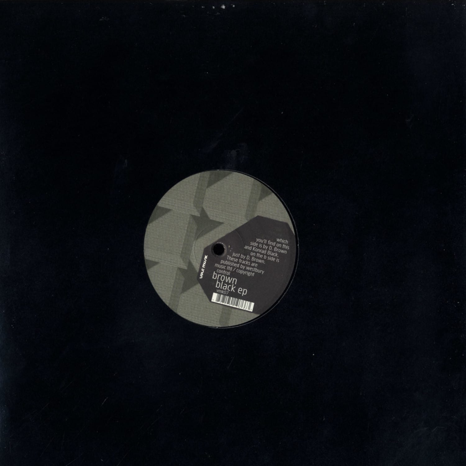 Konrad Black & David Brown - BROWN & BLACK EP