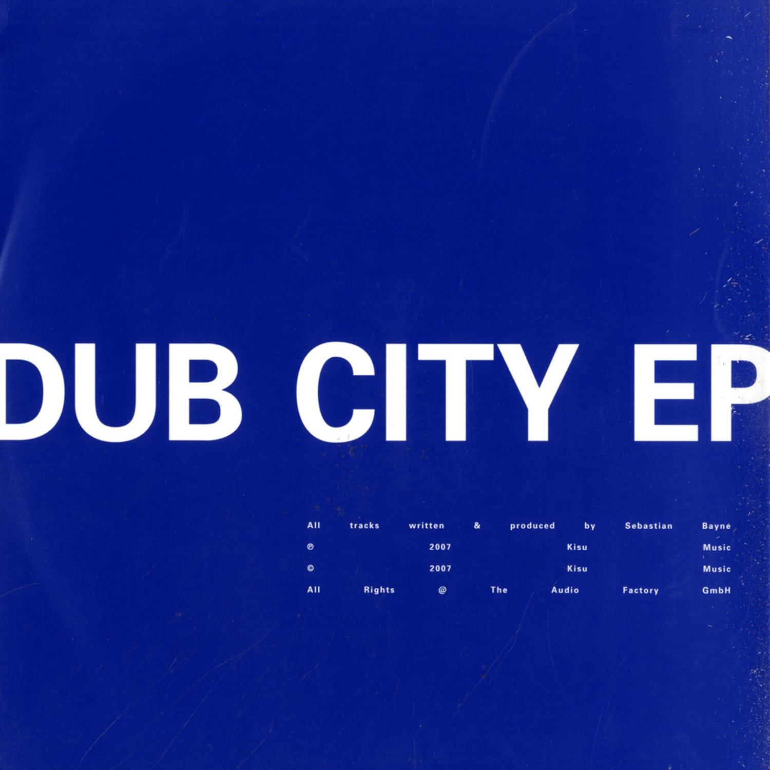 Sebastian Bayne - DUB CITY EP