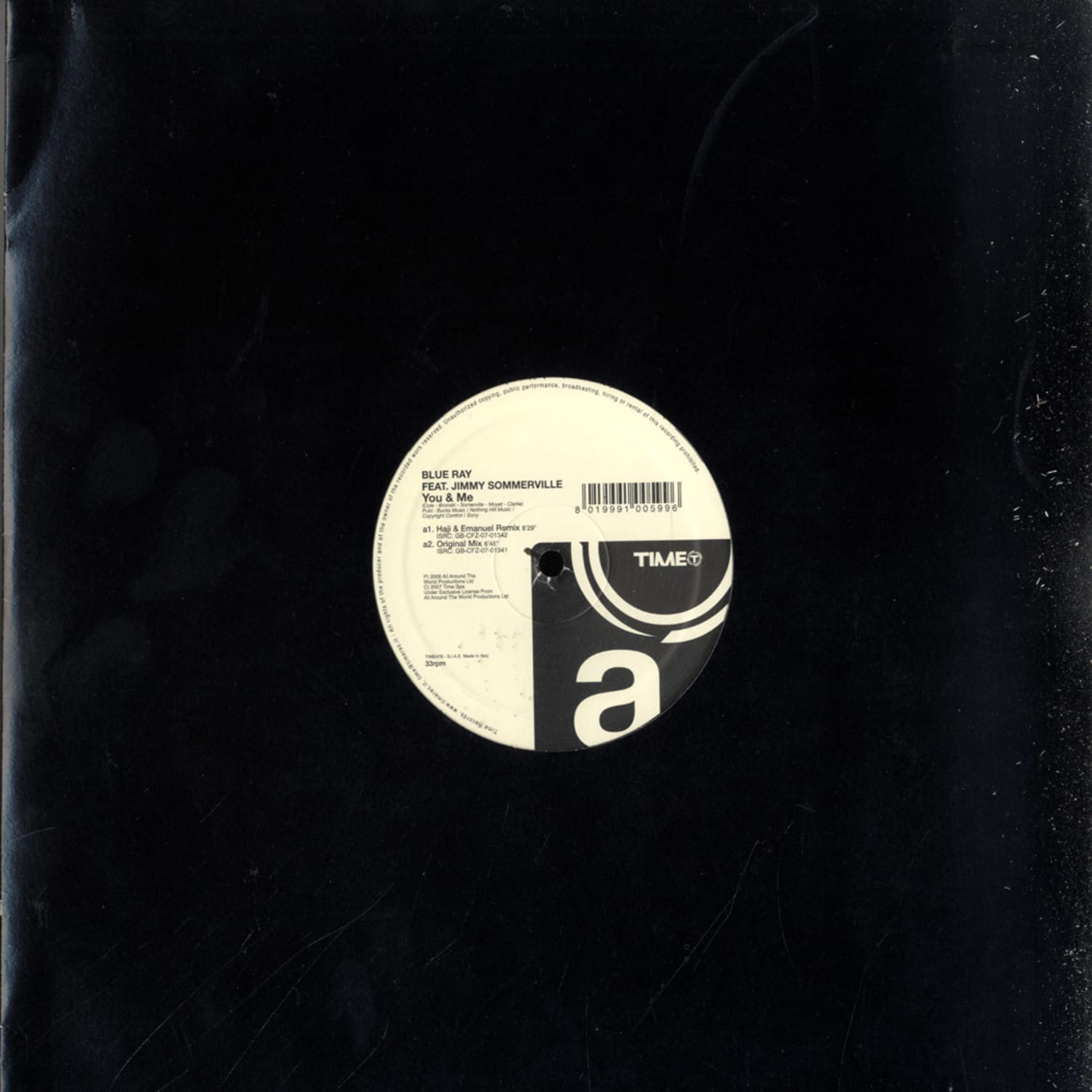 Blue Ray feat. Jimmy Sommerville - YOU & ME