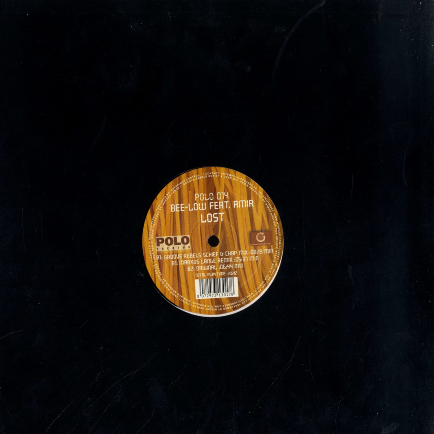 Bee-Low feat. Amir - LOST + RMXS BY GROOVE REBELS & MARKUS LANGE