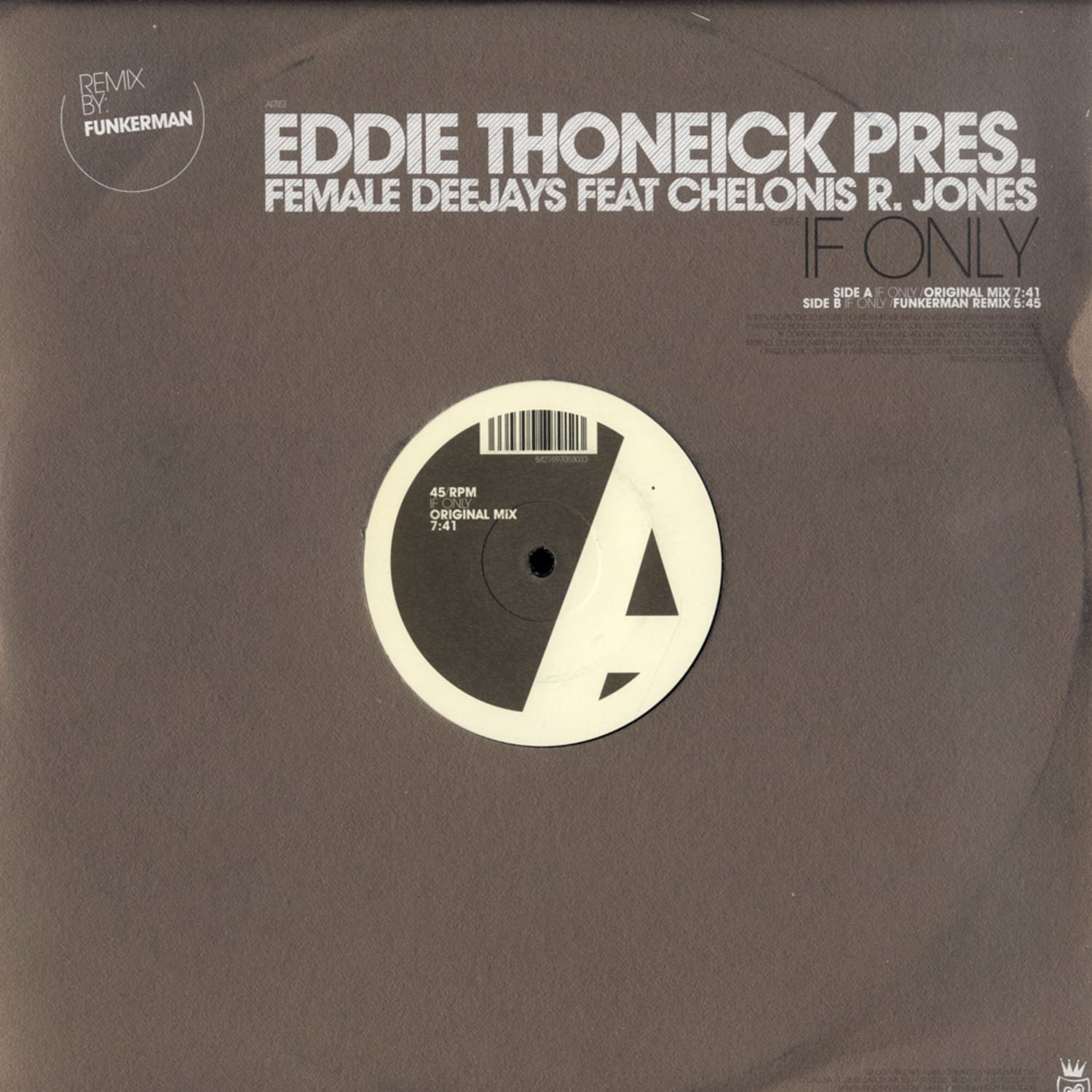 Eddie Thoneick Pres. Female Deejays feat Chelonis R.Jones - IF ONLY