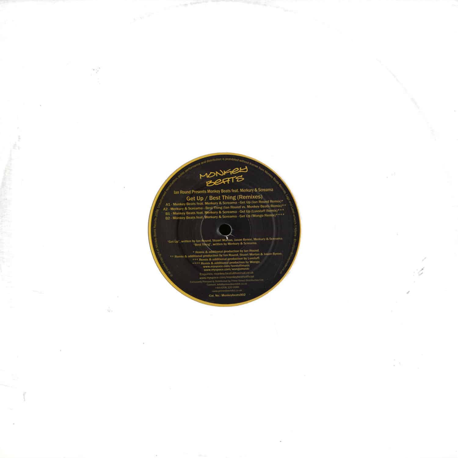 Monkey Beats - GET UP & BEST THING