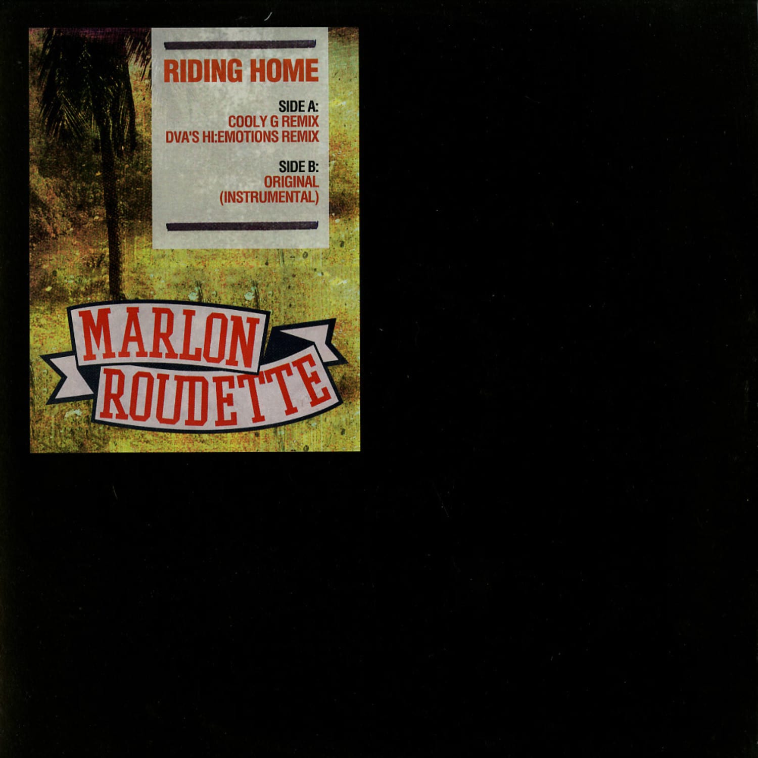 Marlon Roudette - RIDING HOME EP 