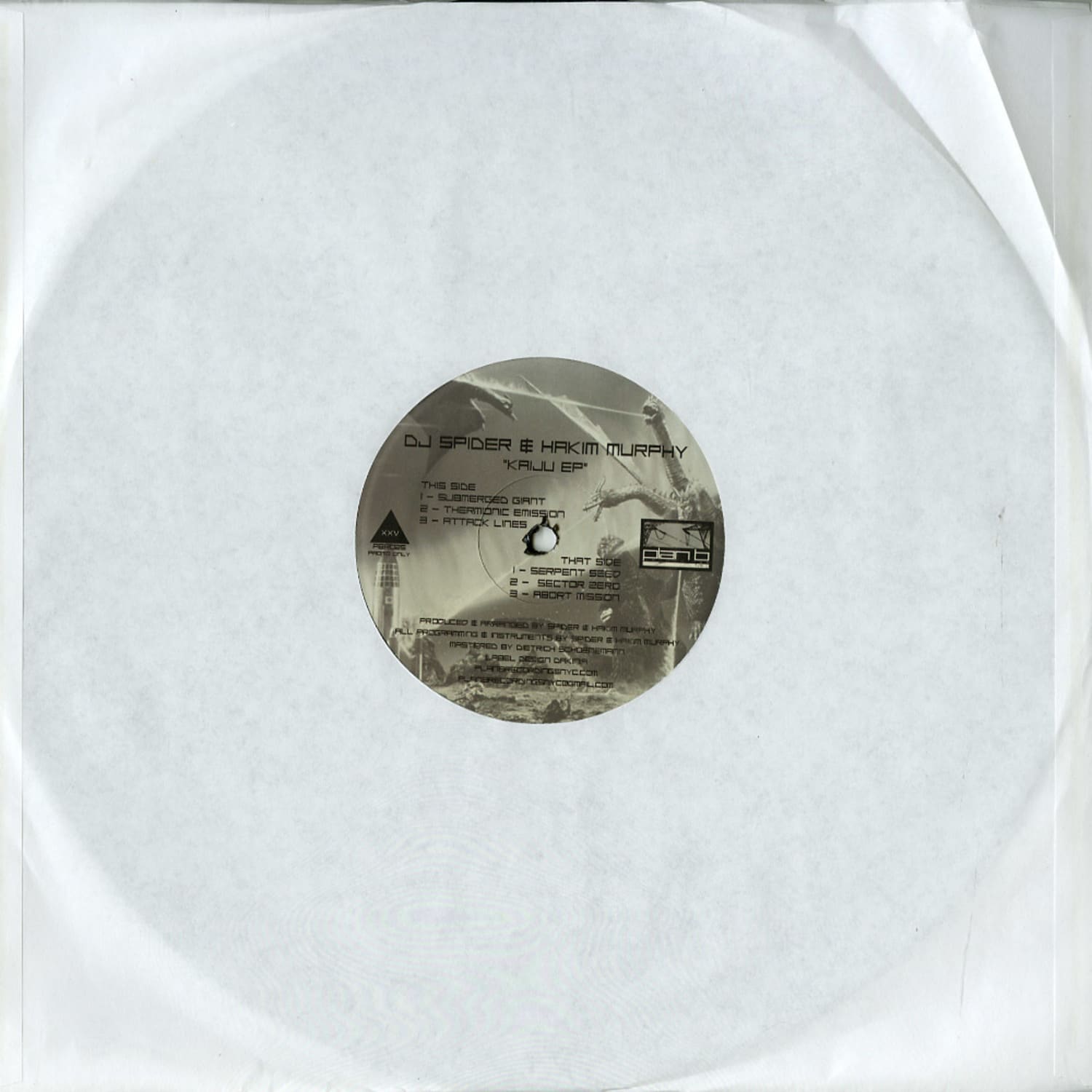 DJ Spider & Hakim Murphy - KAIJU EP