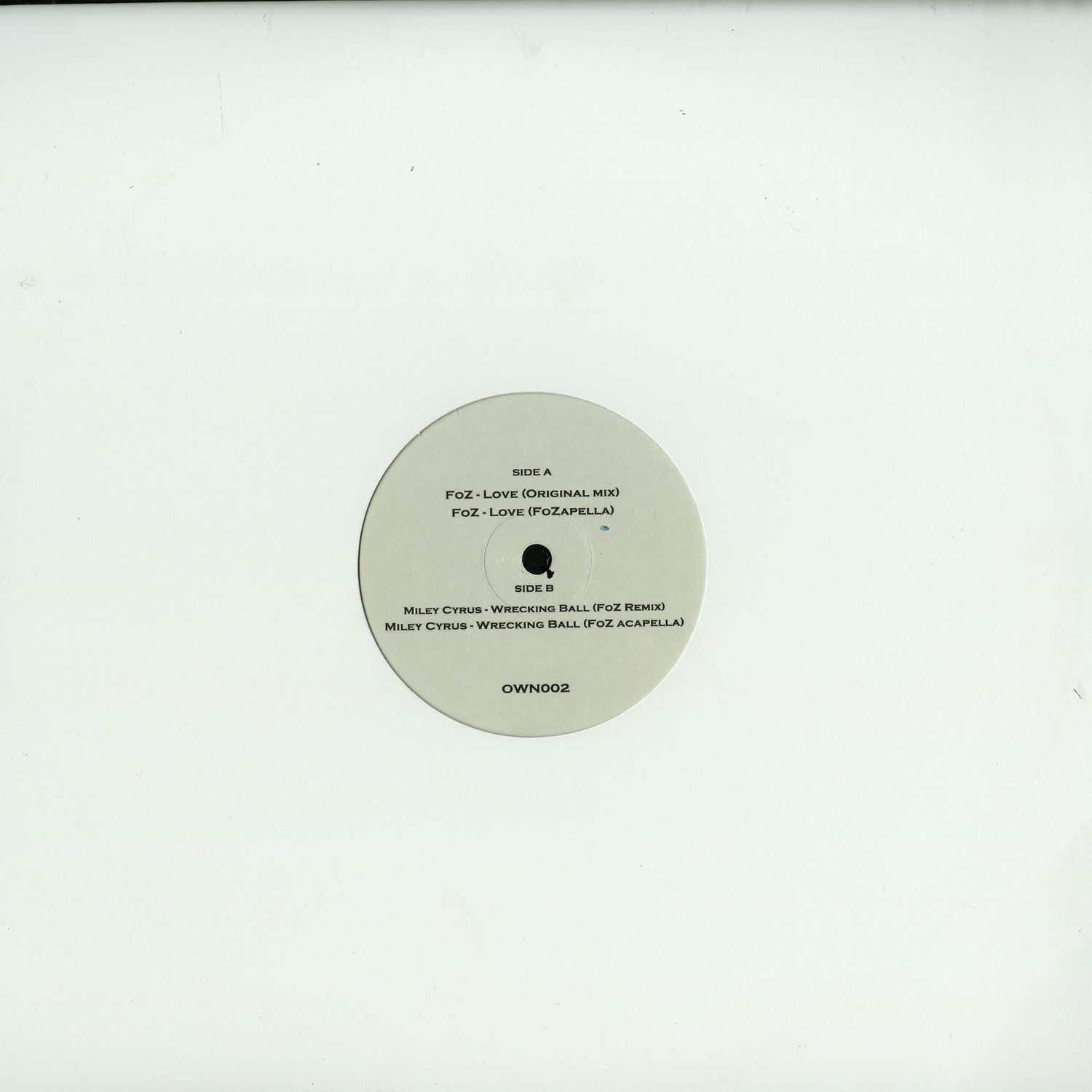 FoZ - OWNED WHITE LABEL 2 