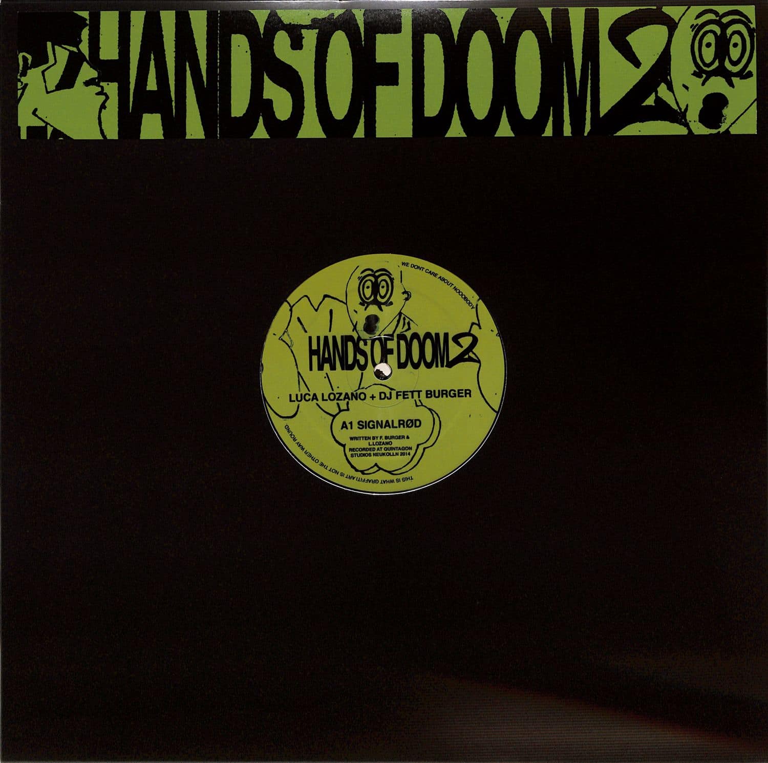 Luca Lozano + DJ Fett Burger - HANDS OF DOOM 2 EP 