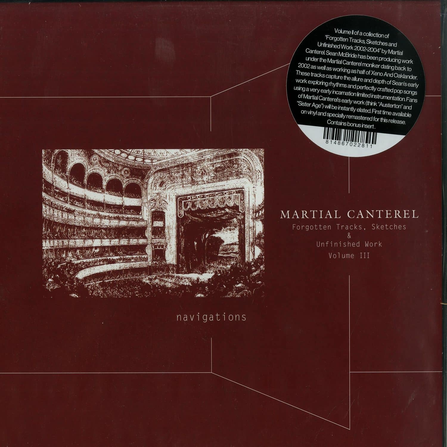 Martial Canterel - NAVIGATIONS VOLUME III 