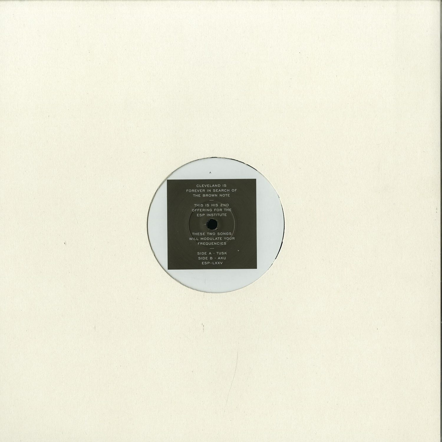 Cleveland - TUSK B/W AKU