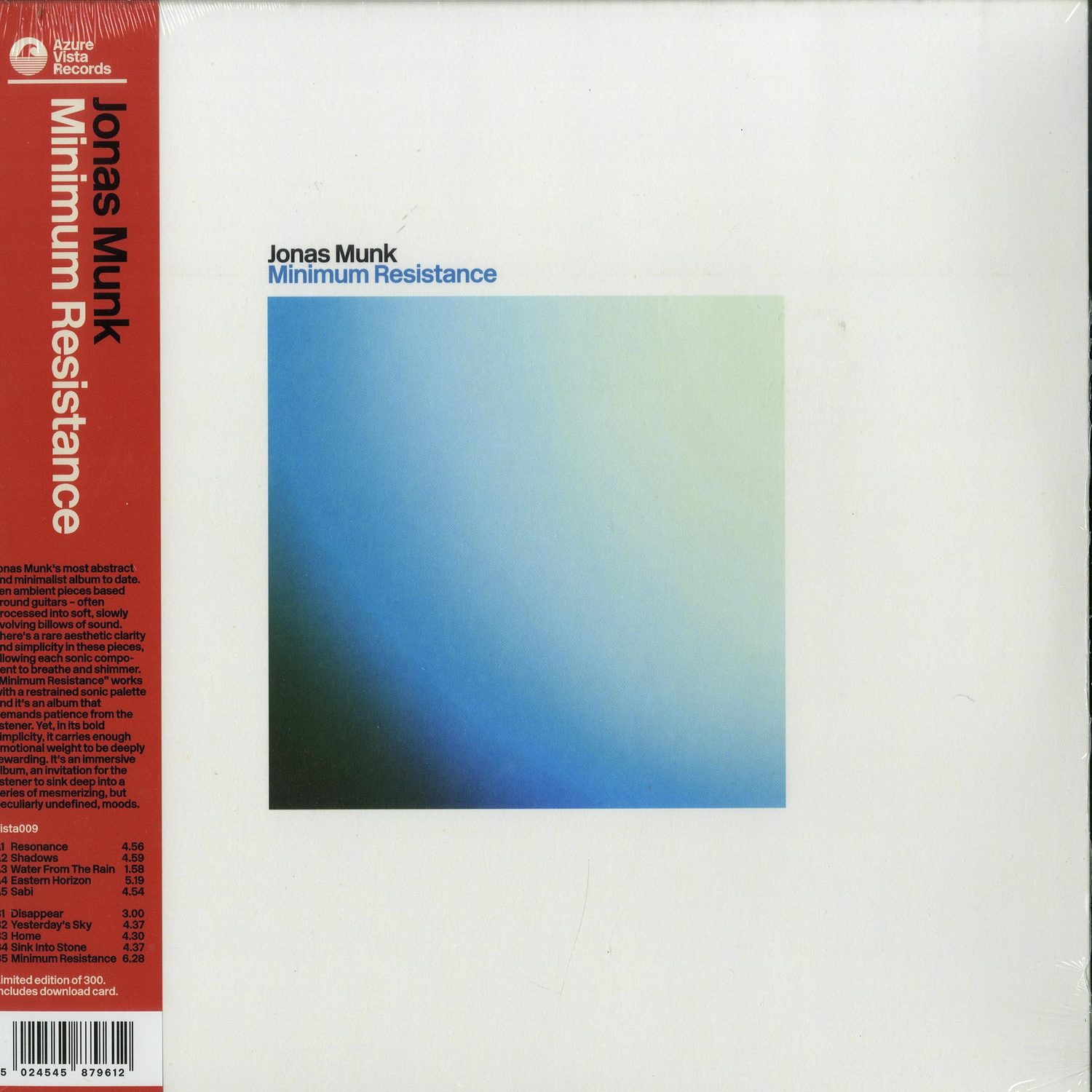 Jonas Munk - MINIMUM RESISTANCE 