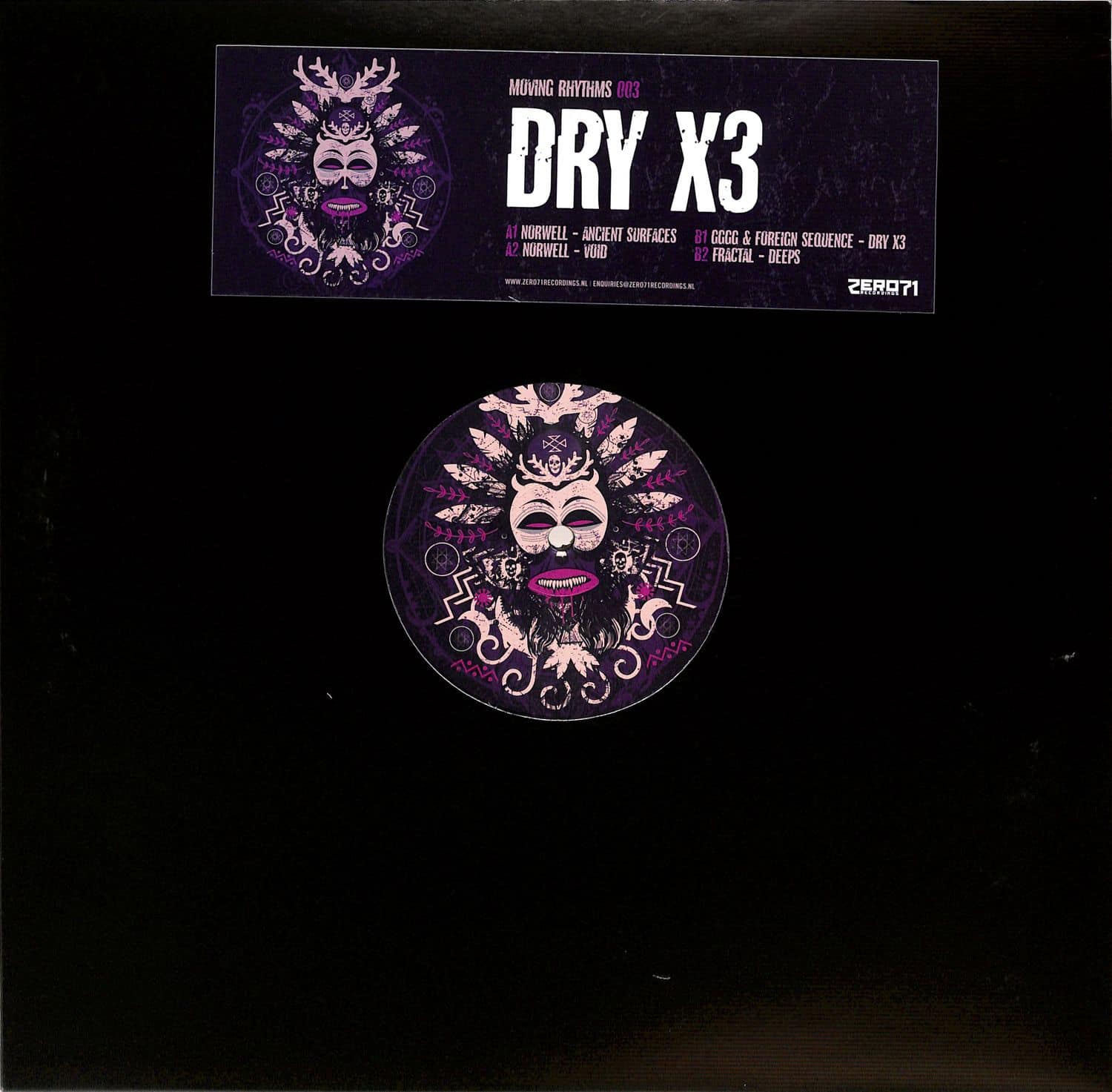 Various Artists - MOVING RHYTHMS 003 - DRY X3